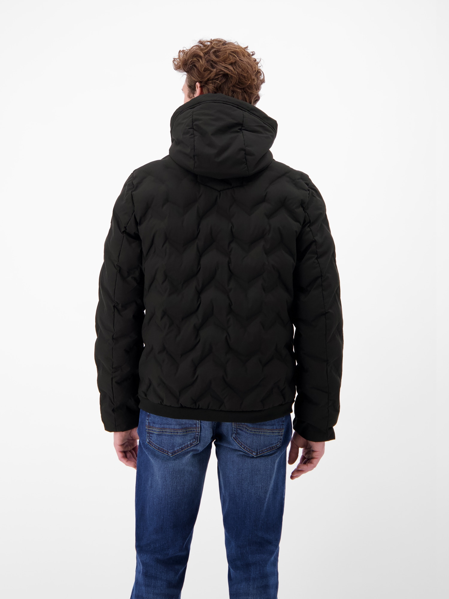 LERROS Steppjacke »LERROS Herren Funktions-Steppjacke« mit Kapuze Wasser- und windabweisend, atmungsaktiv