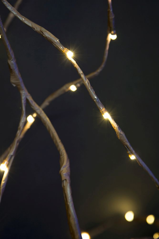 KONSTSMIDE LED-Lichterkette »Weihnachtsdeko aussen«, variabel als Lichterkranz/Lichtergirlande, 240 warmweiße Dioden