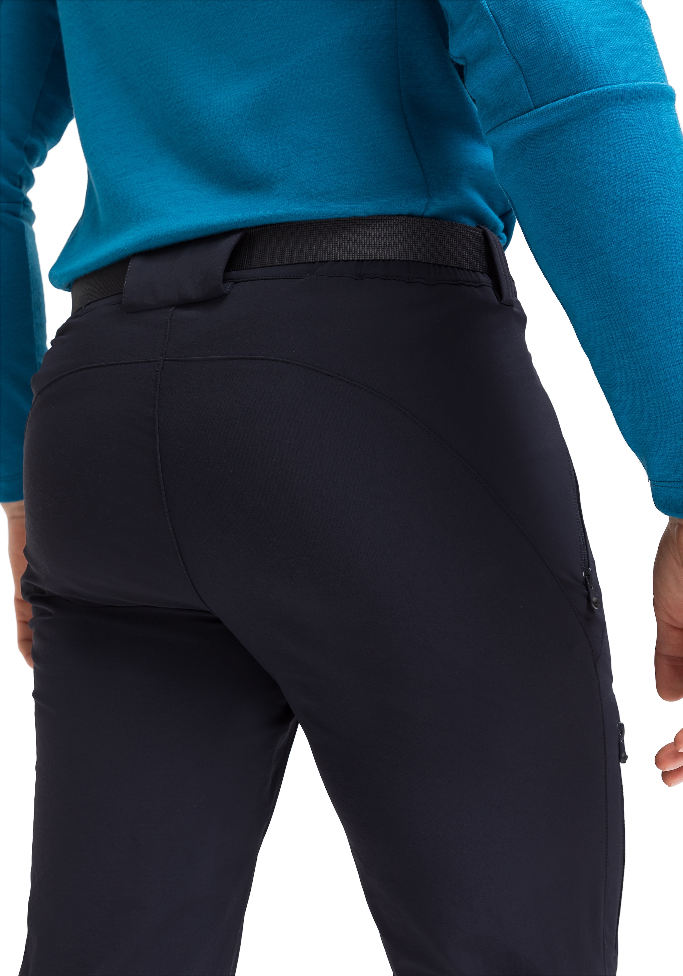 Maier Sports Funktionshose »Naturno«  Herren Outdoorhose, robuste Trekking-Hose, 3 Taschen und Gürtel