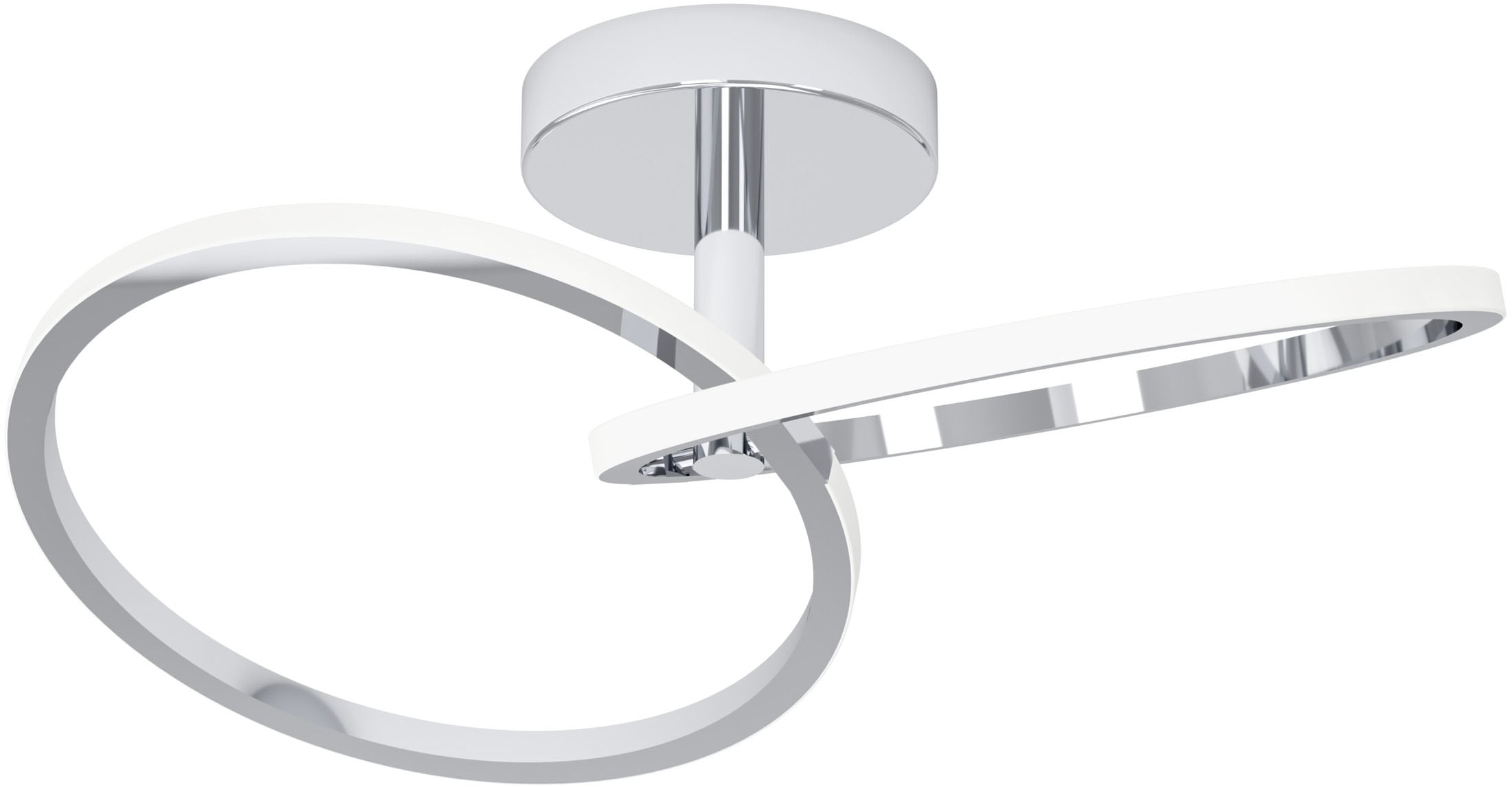 EGLO Deckenleuchte »CONGIUNTI Deckenlampe - Stahl - LED - 12W - IP20« LED-M günstig online kaufen