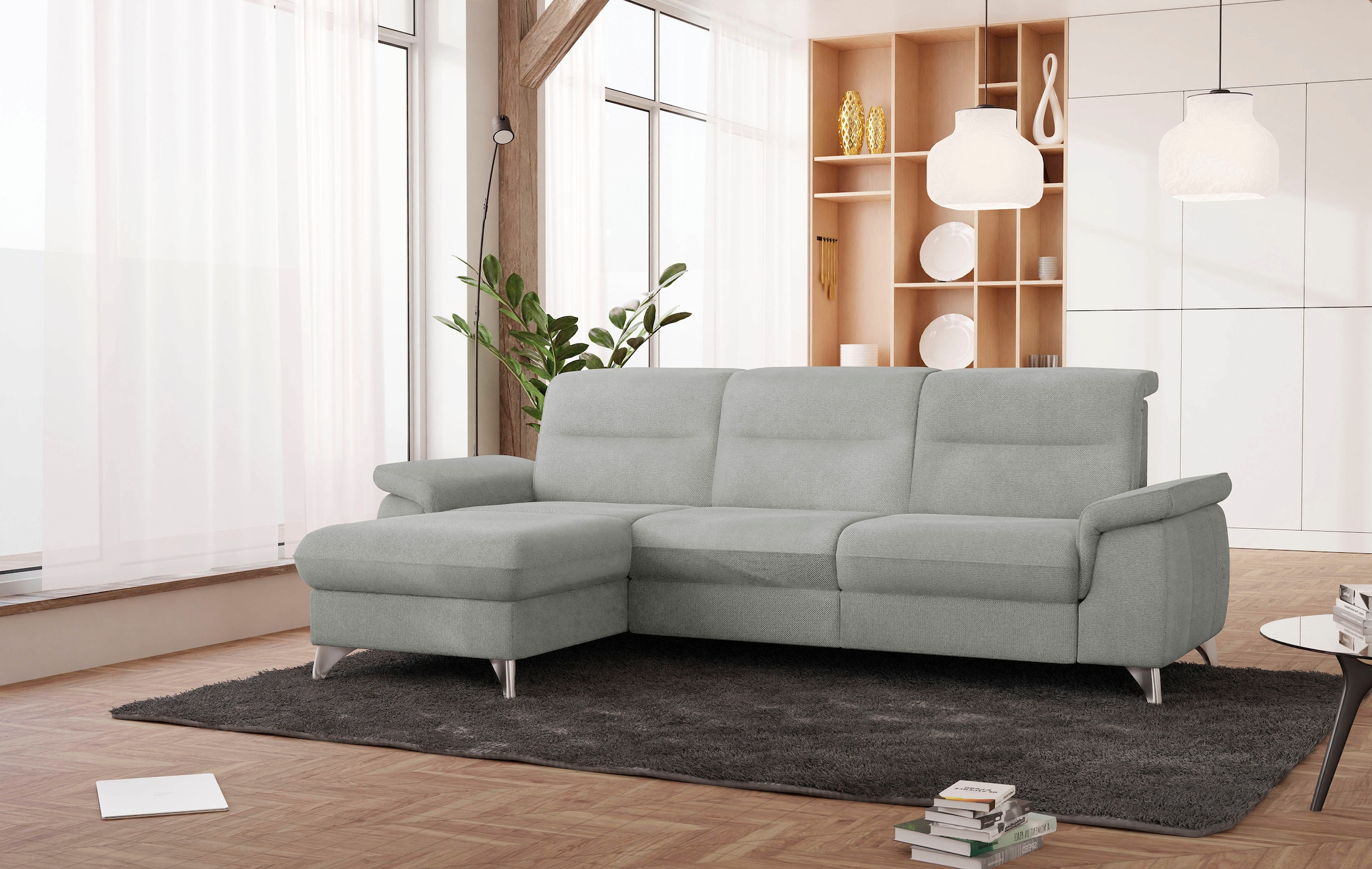 sit&more Ecksofa Astoria L-Form, wahlweise mit motorischer Relaxfunktion günstig online kaufen