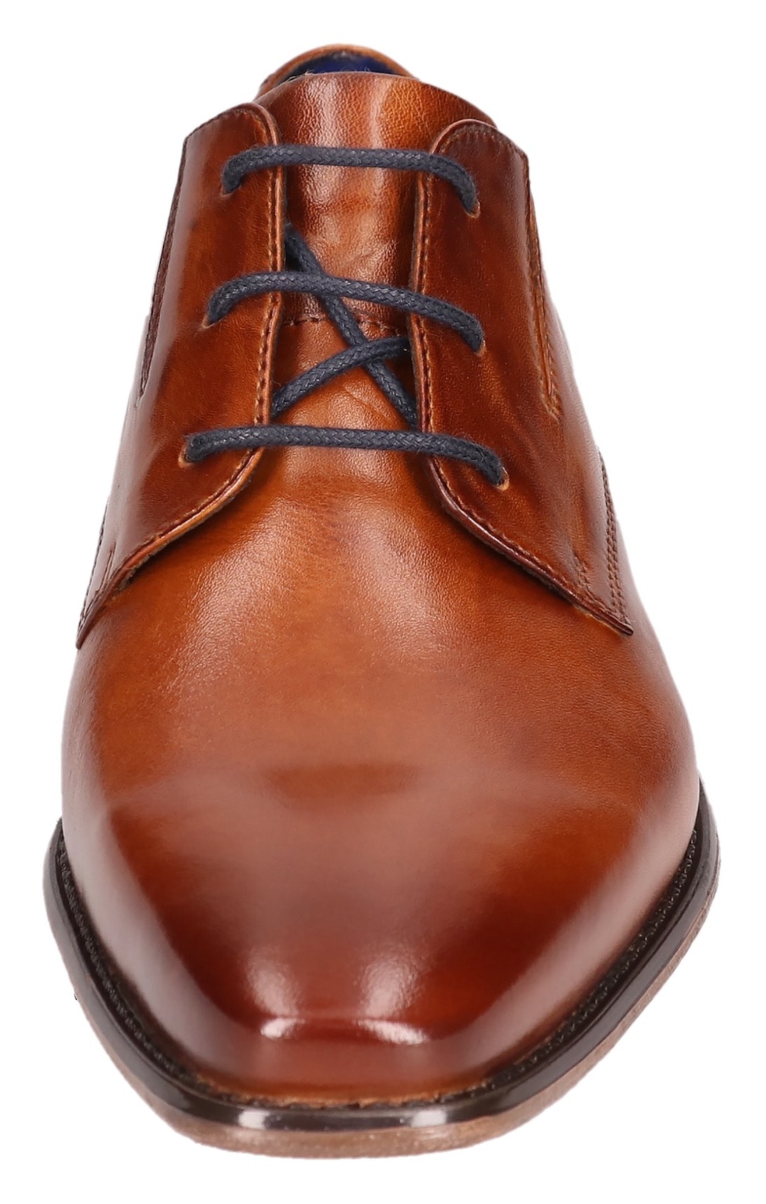 bugatti Schnürschuh, Business Schuh, Anzugschuh mit feinem Blockabsatz