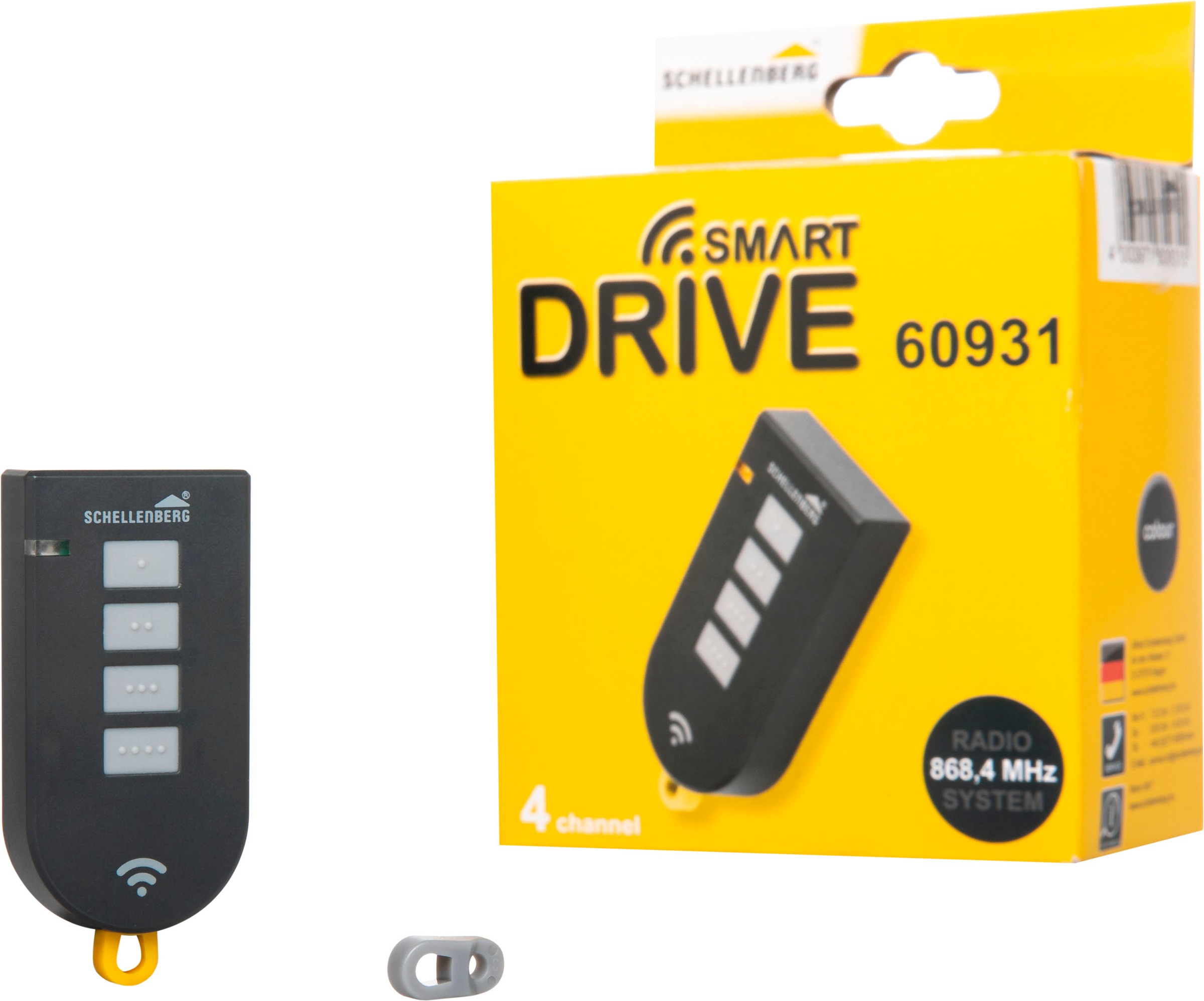 SCHELLENBERG Tor-Funksteuerung »Fernbedienung 4-Kanal« Garagentorantrieb zu günstig online kaufen
