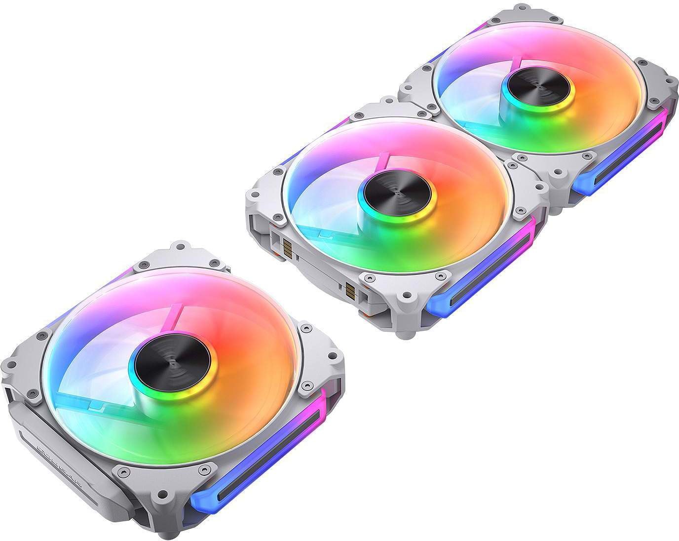 Cougar Gehäuselüfter »Apolar 120 ARGB, Weiß (3er Pack)«