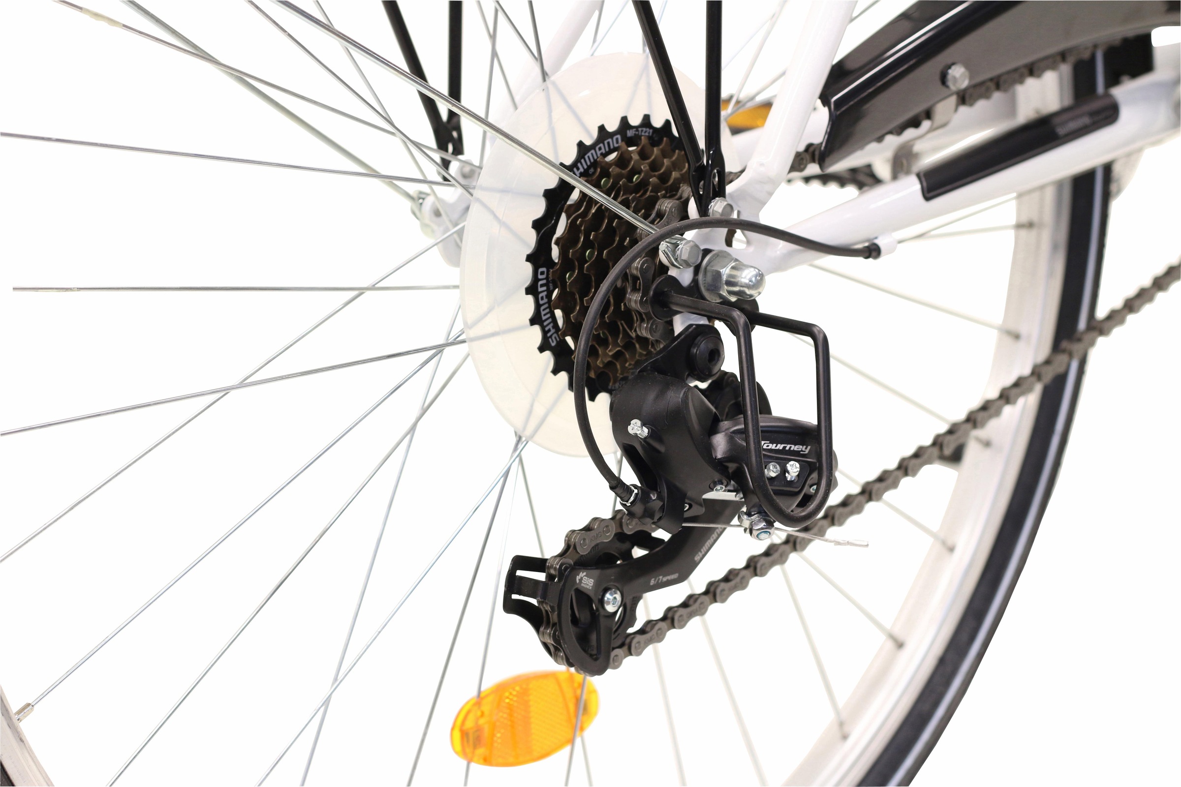 4. Bild von FASHION LINE Cityrad, 21 Gang, Shimano, TY 300 Schaltwerk, Kettenschaltung