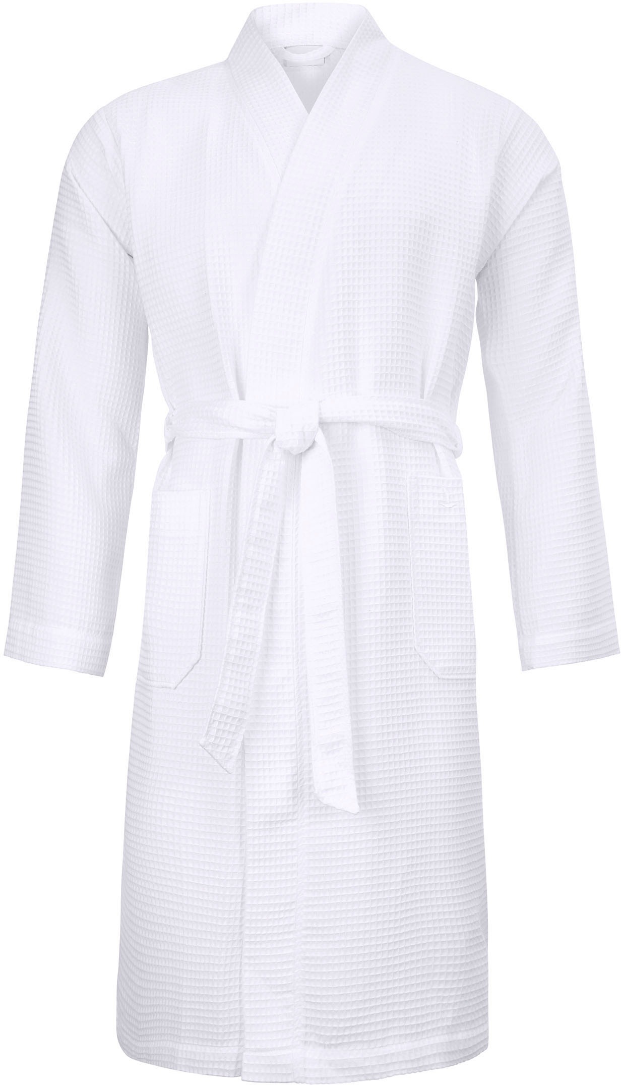 Möve Kimono »Homewear, ideal für Sauna & Spa, Hotelbademantel, Morgenmantel«, (1 St.), Piquée-Oberfläche