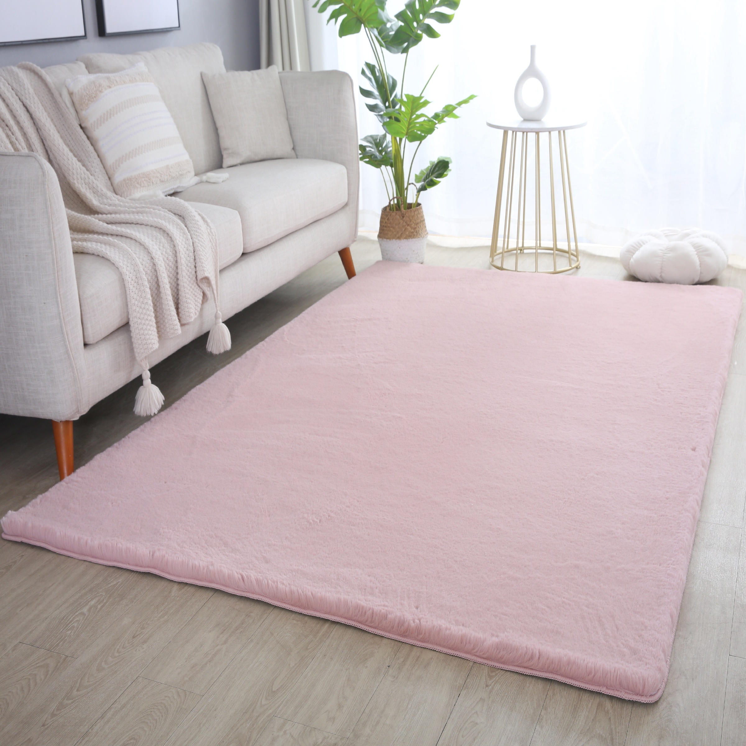 Ayyildiz Teppiche Hochflor-Teppich »POUFFY 5100«, rechteckig, 20 mm Höhe, L günstig online kaufen