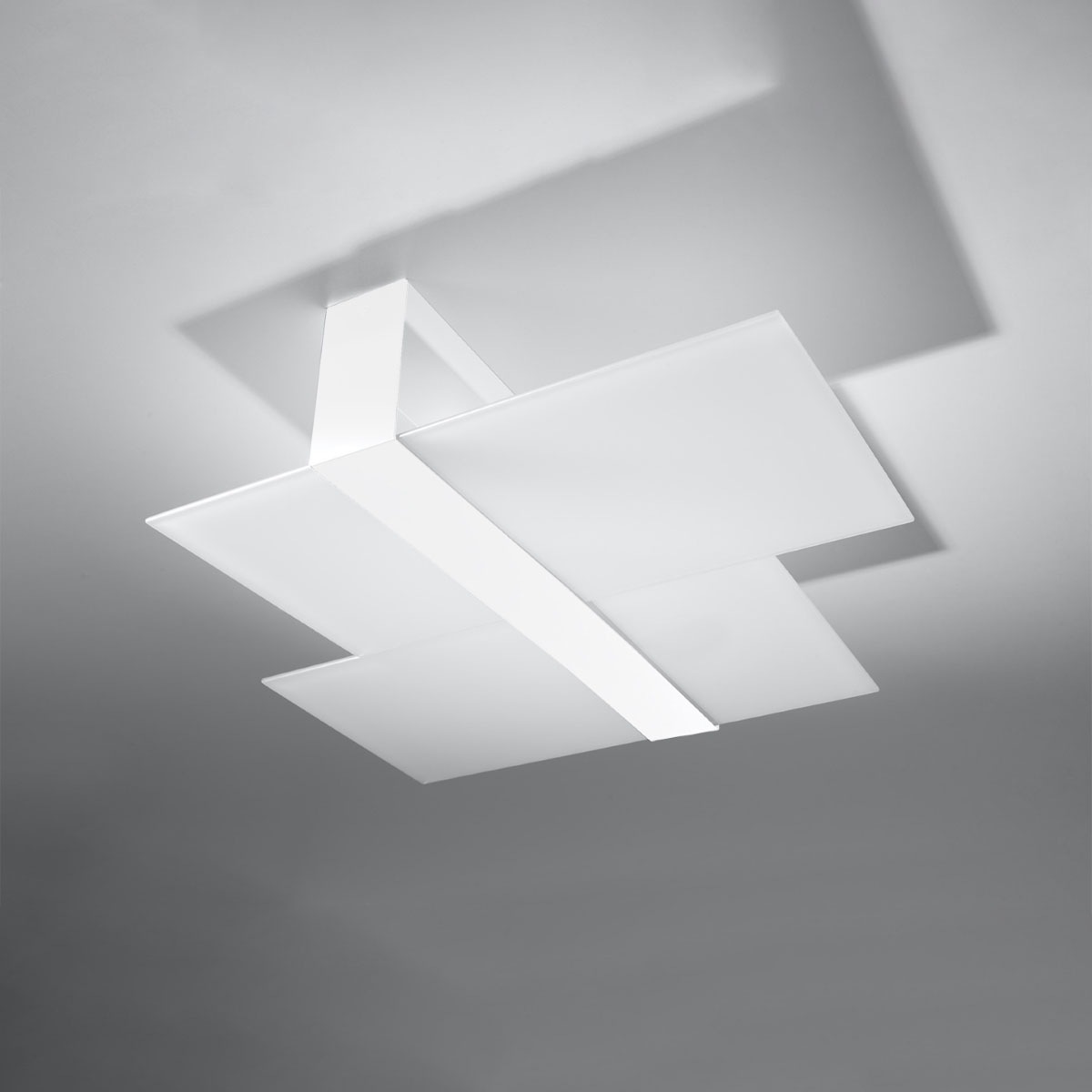 SOLLUX lighting Deckenleuchte »MASSIMO«, 2 flammig, Leuchtmittel E27   ohne günstig online kaufen