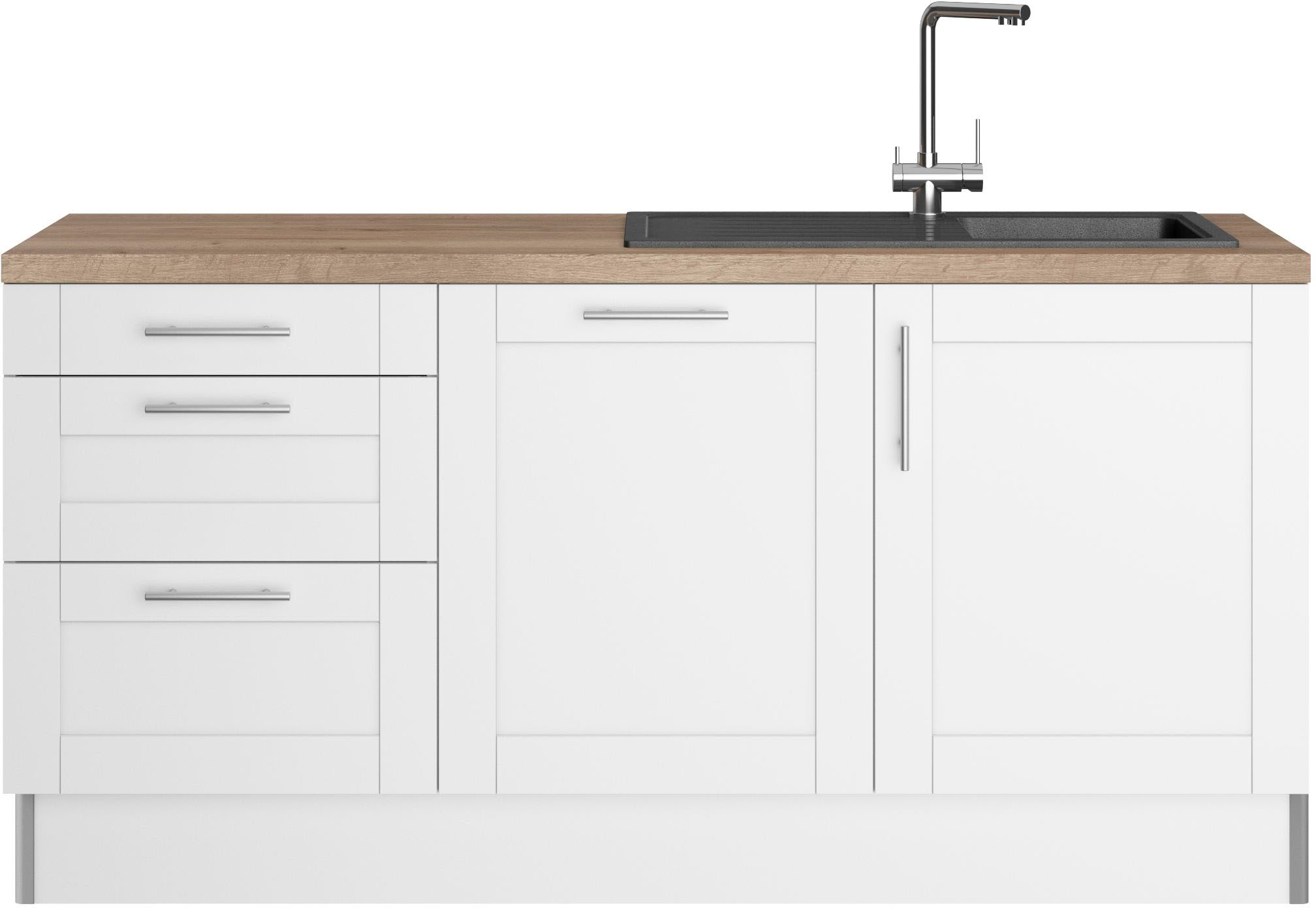 OPTIFIT Küche »Ahus«, 180 cm breit, wahlw.mit E-Geräten, Soft Close Funktio günstig online kaufen