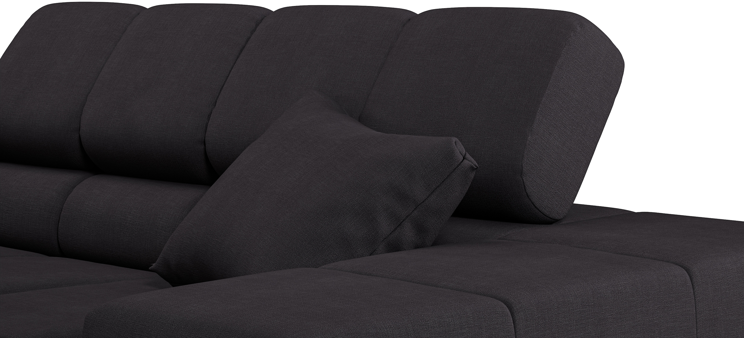 INOSIGN Ecksofa »Ancona incl. Kopfteilverstellung, OTTOs Choice, Breite 319cm, L-Form«, wahlweise motorische Sitztiefenverstellung, auch in Cord + Easy Care