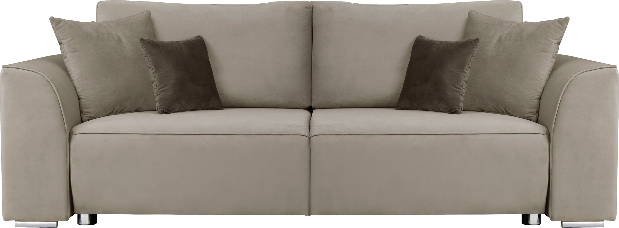 OTTO home 3-Sitzer »BEATRICE, B: 250 cm - wahlweise mit Bettfunktion« u. Be günstig online kaufen