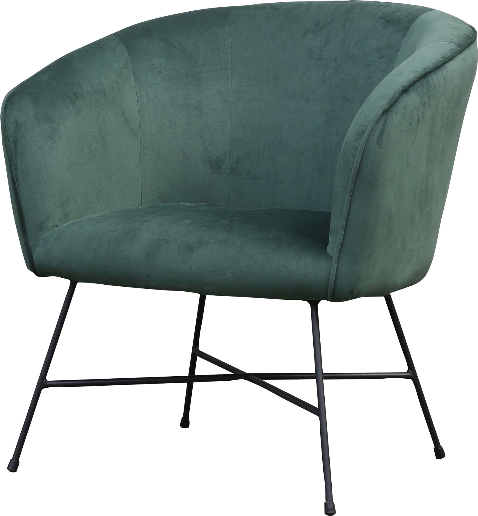 Homexperts Sessel »IZZY«, mit verschiedenen Bezügen und elegantem Gestell