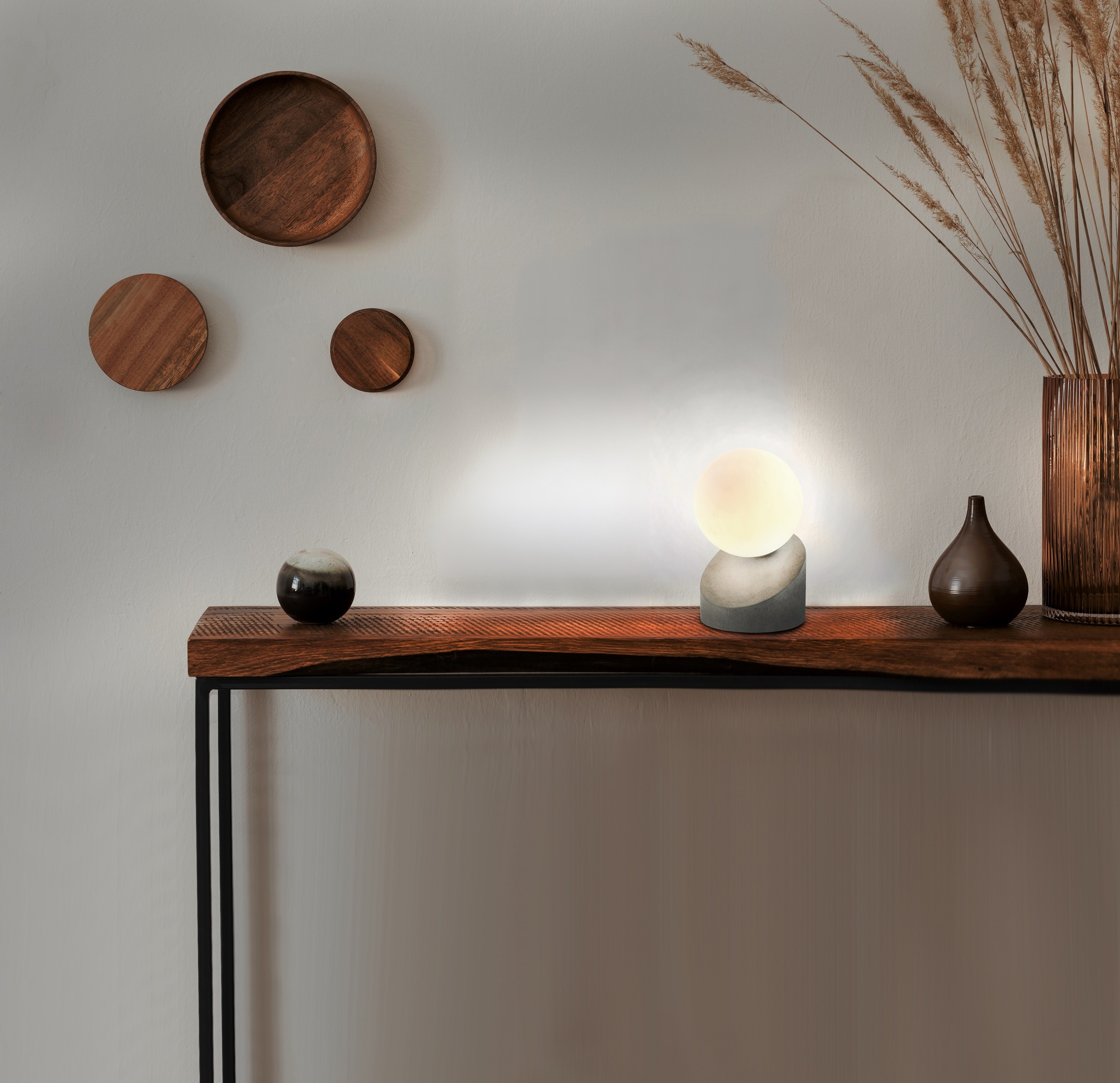 NOWA Tischleuchte »ALISA« G9 1 Stk. Warmweiß Tischlampe Nachttischlampe Dek günstig online kaufen