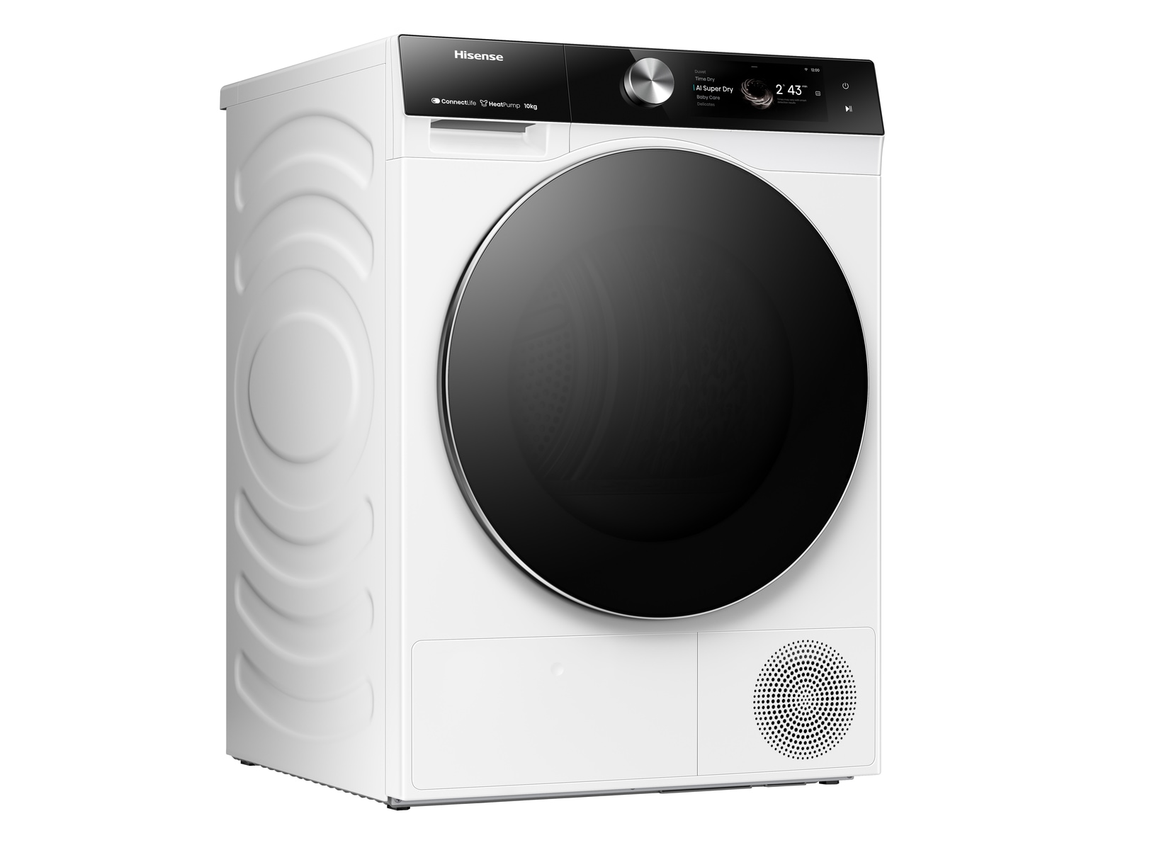 Hisense Wärmepumpentrockner »DH7S107BW«, Dynamisches TFT-Touch-Display günstig online kaufen
