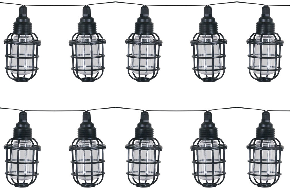 LUXFORM Lichterkette »Solar-Lichterkette Corsica Partybeleuchtung 10xLED«, günstig online kaufen