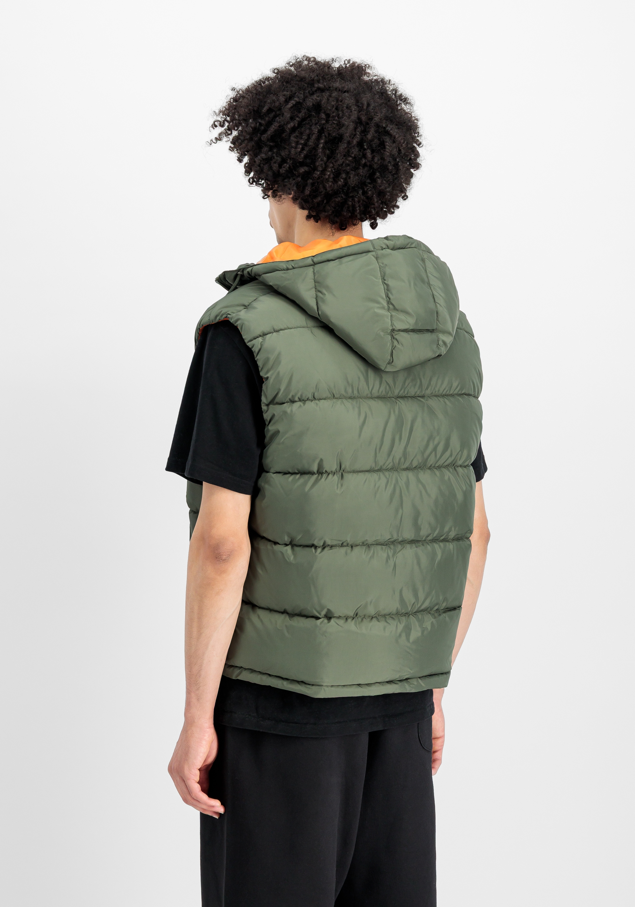 Alpha Industries Blouson »Alpha Industries Men - Vests Hooded Puffer Vest FD«