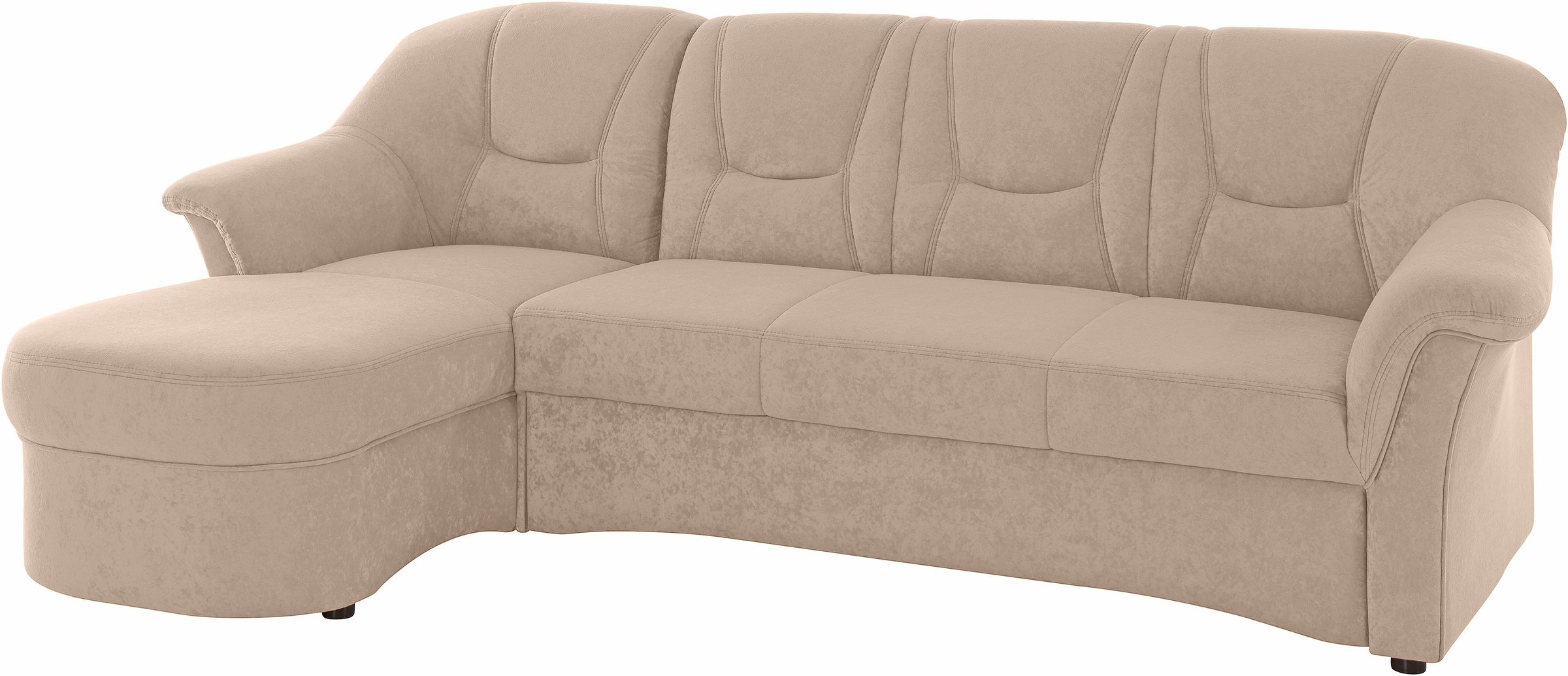 DOMO collection Ecksofa »Sarafina zeitlos und komfortabel, optional mit Fed günstig online kaufen