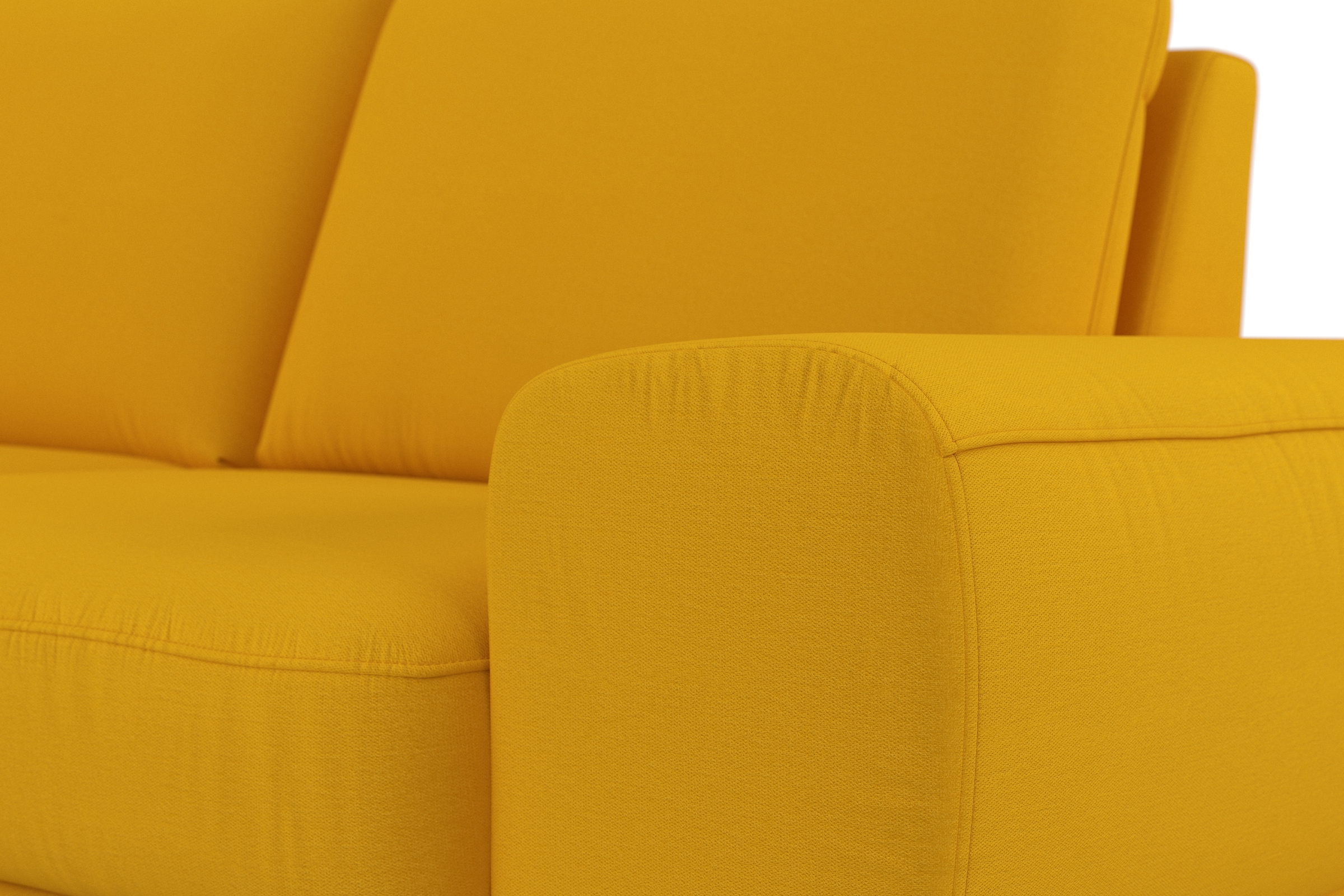 sit&more Ecksofa »Cinturo L-Form«, inklusive Sitztiefenverstellung und Federkern, Sitzhöhe 45 cm