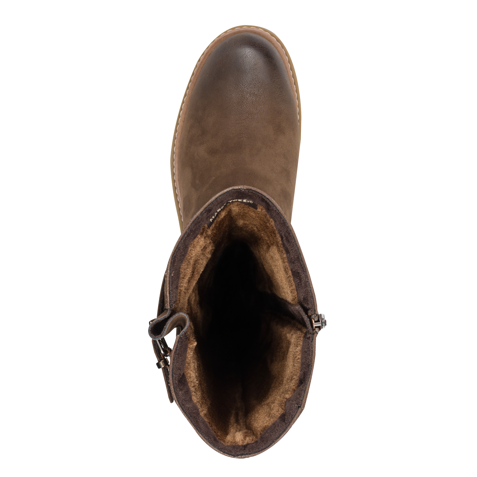 MARCO TOZZI Winterstiefel  , Blockabsatz, Langschaftstiefel mit Zierschnallen