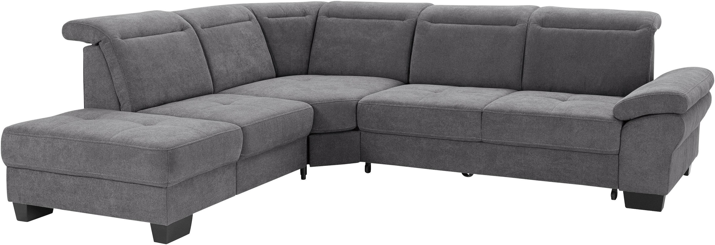 Home affaire Ecksofa »Cornwall L-Form« incl. Sitztiefenverstellung, mit Bet günstig online kaufen