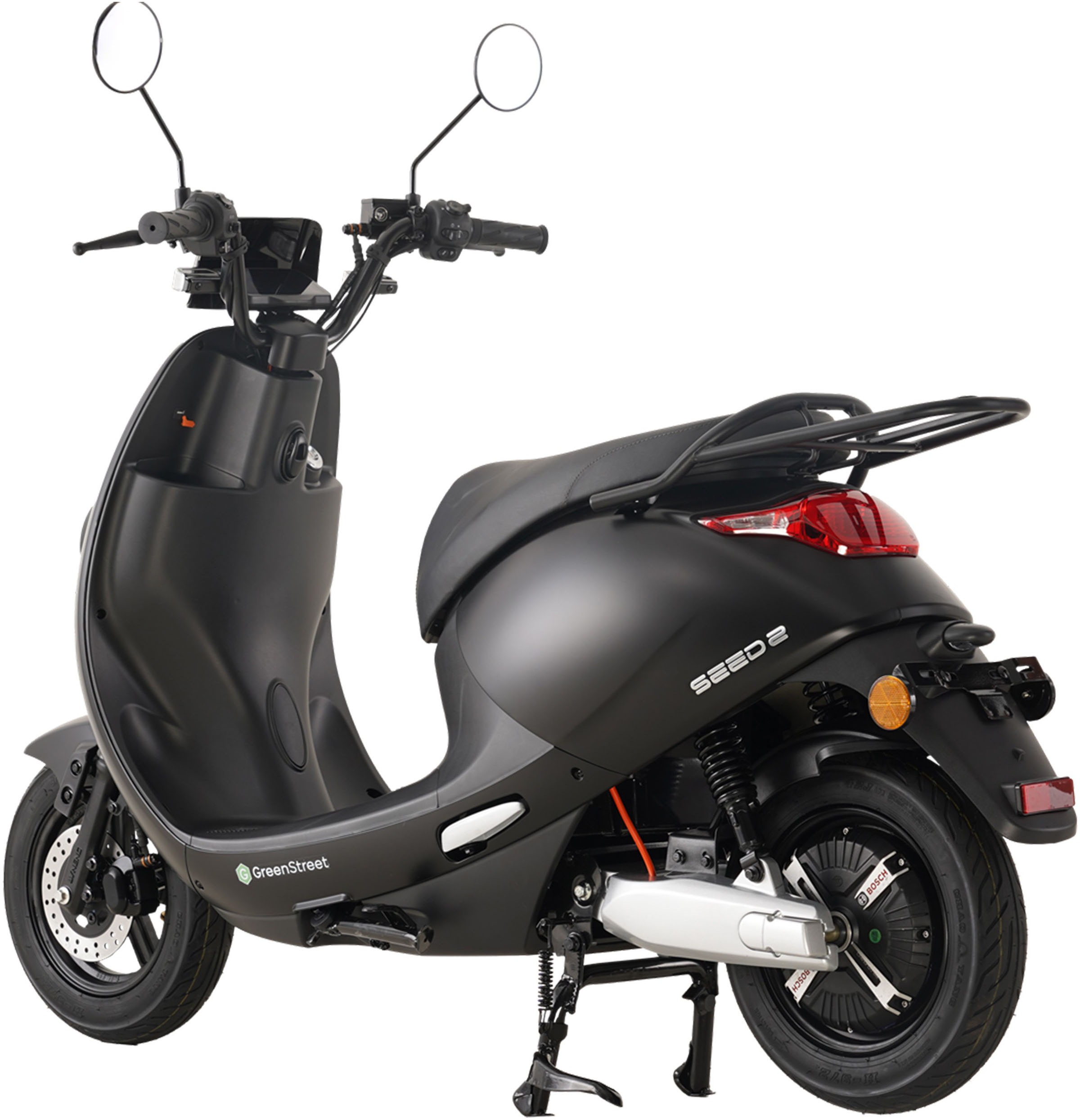 GreenStreet E-Mofaroller »SEED2 2000 W 25 km/h schwarz«