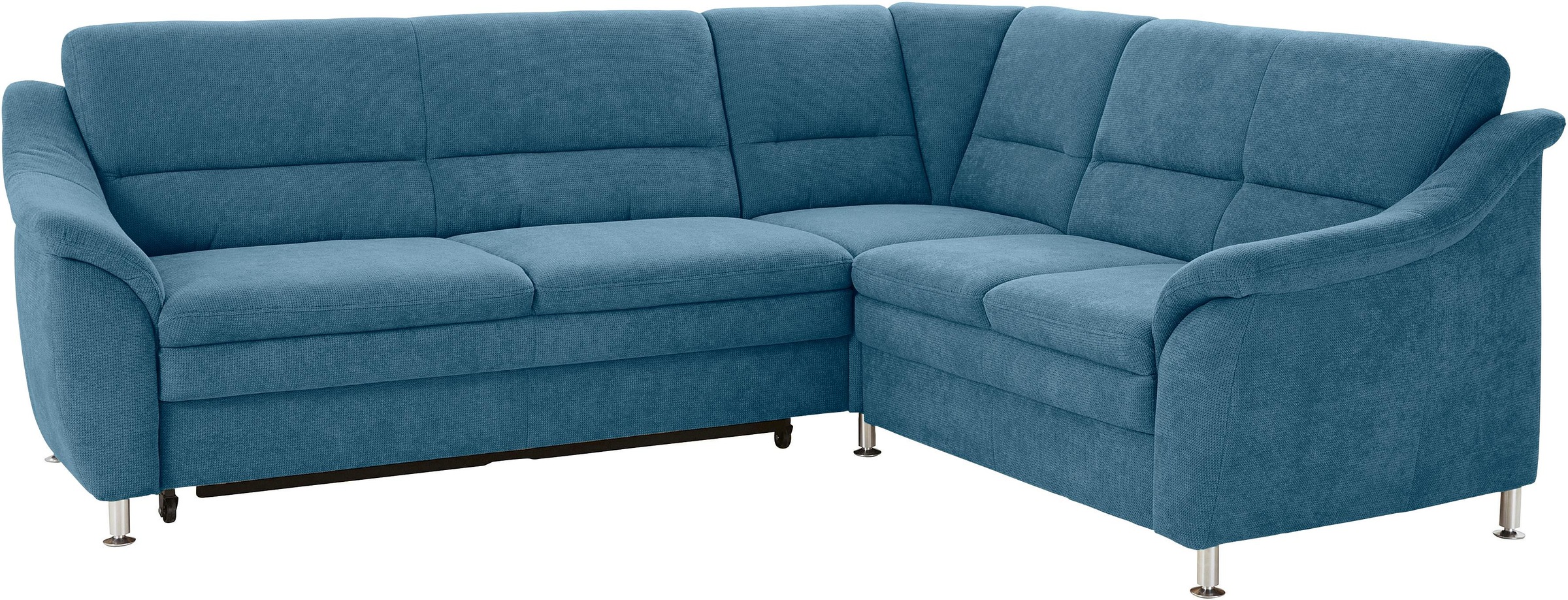 sit&more Ecksofa »Cardoso L-Form«, mit Federkern, wahlweise mit Bettfunktion und Schubkasten