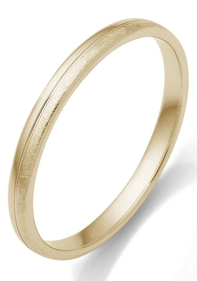 Firetti Trauring »Schmuck Geschenk Gold 375 Hochzeit Ehering "LIEBE"«, Made in Germany, wahlweise mit oder ohne Brillanten