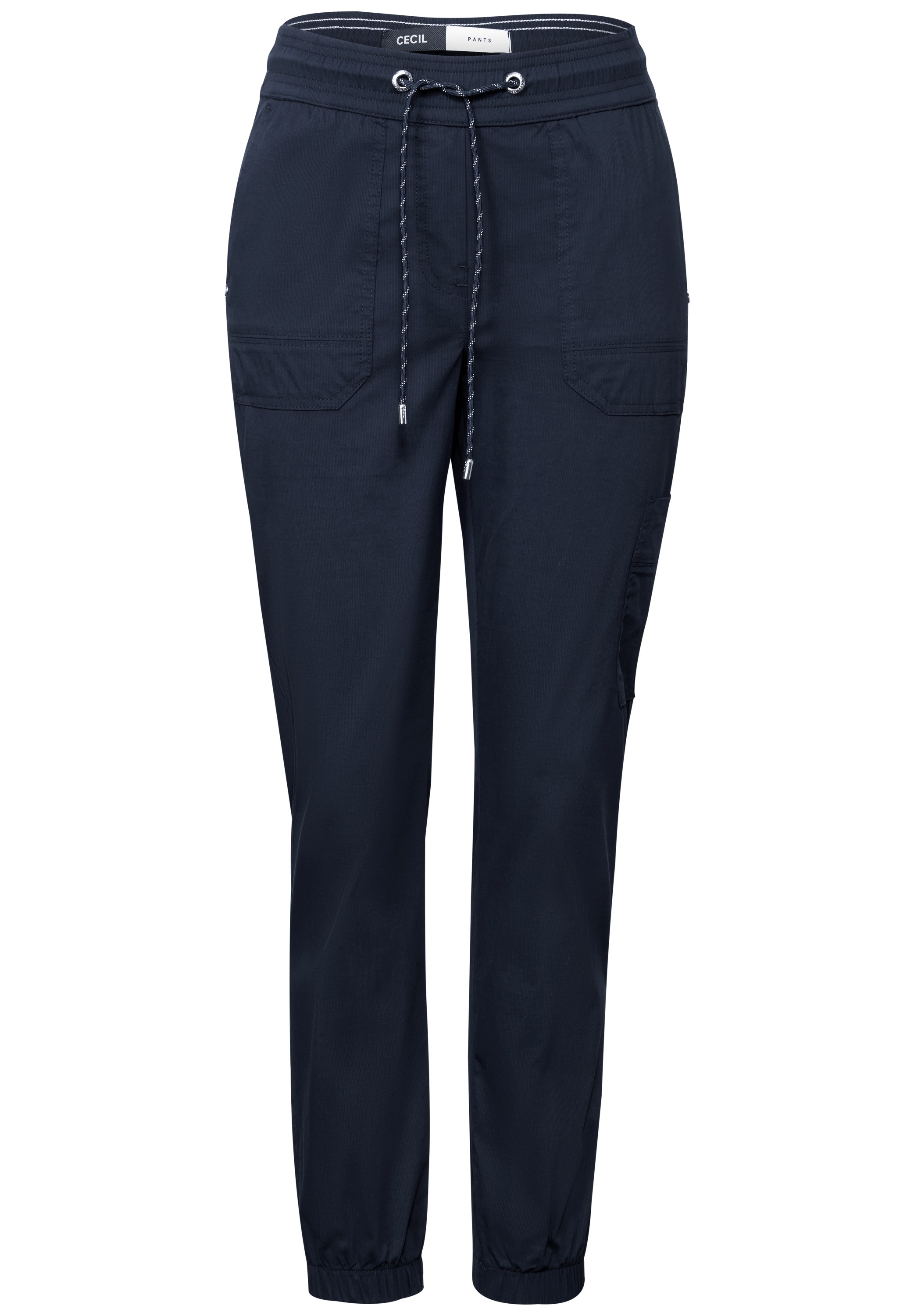 Cecil Cargohose »Style Tracey«, mit elastischer Bund mit Tunnelzug