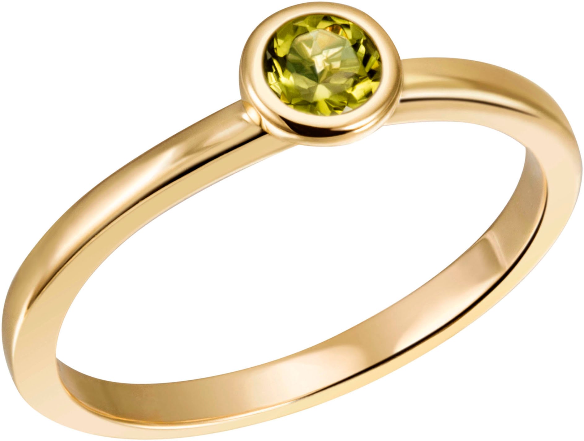 Bild von Firetti Fingerring »Schmuck Geschenk Gold 375 Gold 585 Goldring Solitär«, mit unterschiedlichen Edelsteinen