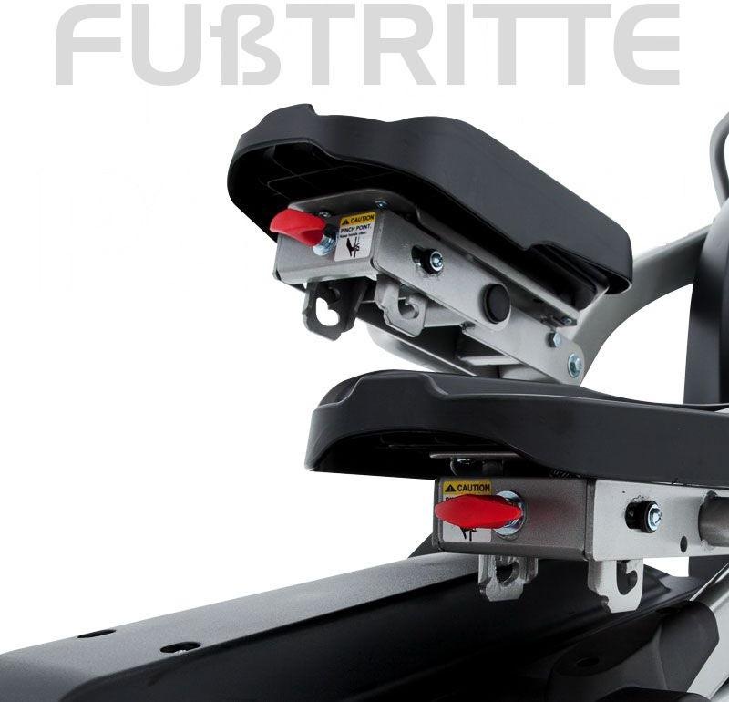 Spirit Fitness Ellipsentrainer-Ergometer »XE 395«, Schwungmasse ca. 23 kg, 20 Widerstandsstufen