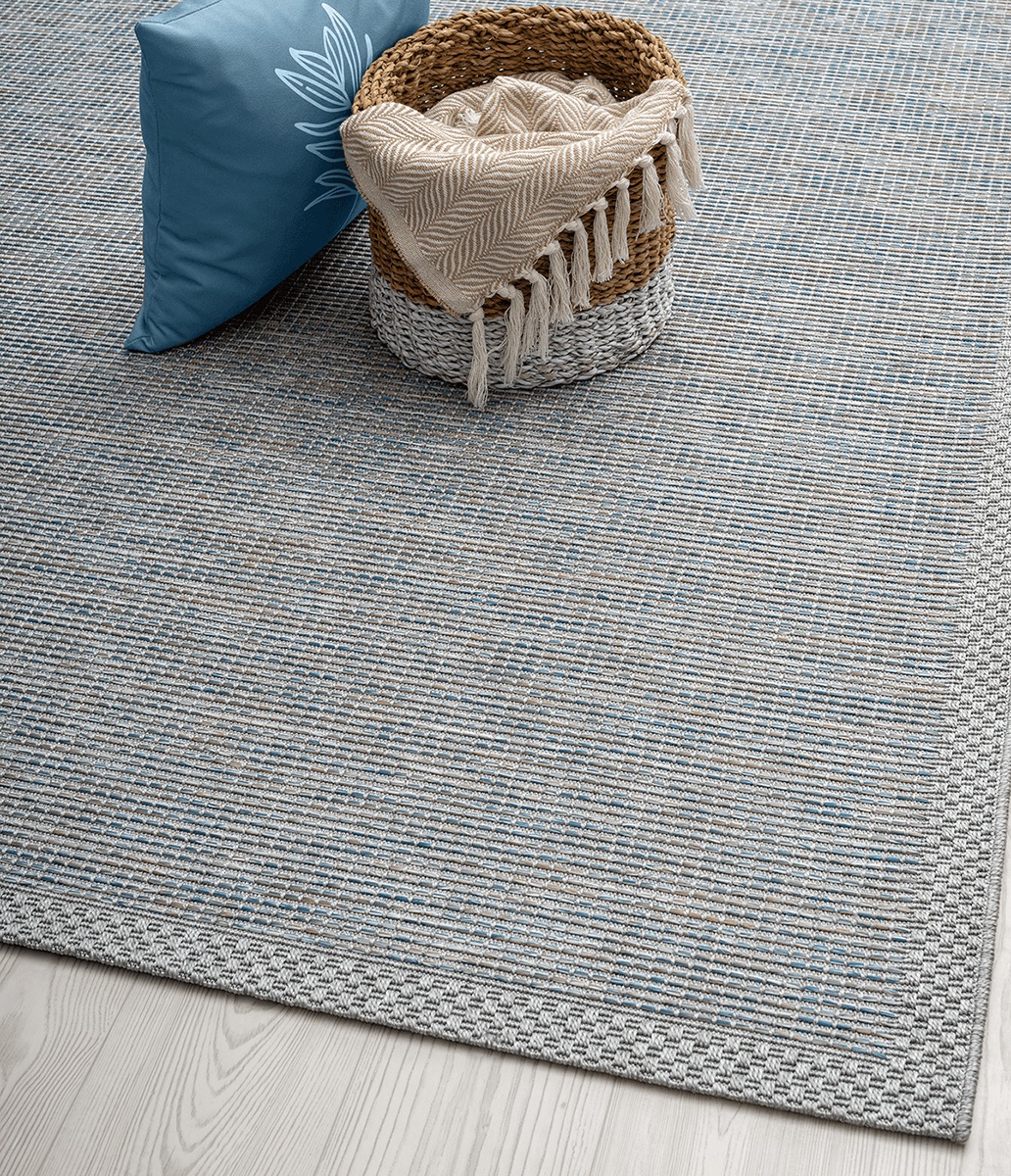 the carpet Teppich »Calgary«, rechteckig, 1 mm Höhe, moderner robuster In und Outdoor Teppich