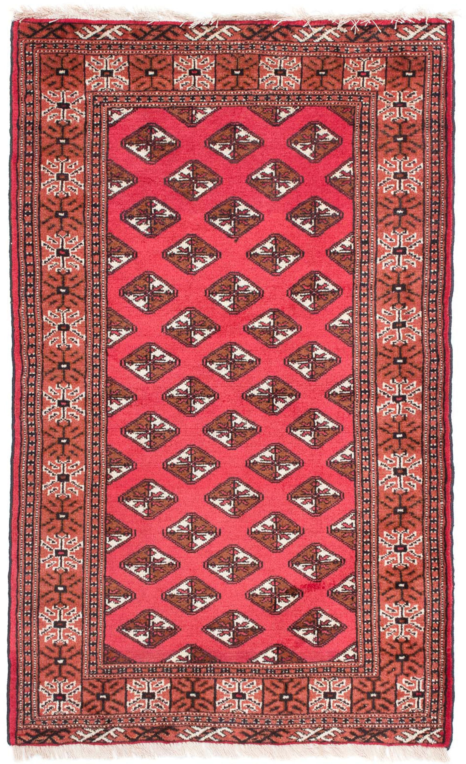 morgenland Orientteppich »Belutsch - 136 x 87 cm - rot«, rechteckig, 8 mm H günstig online kaufen