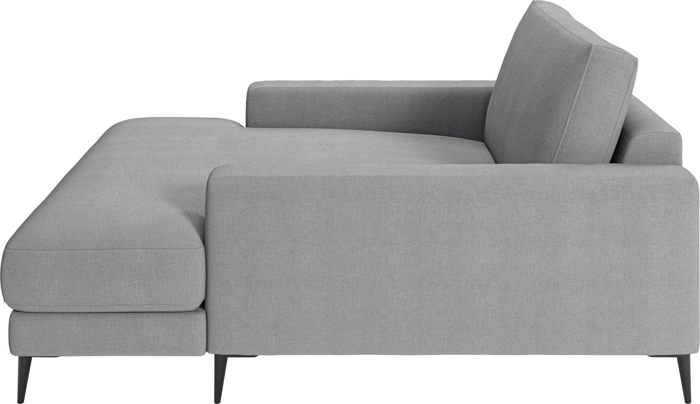 INOSIGN Chaiselongue »Downtown Loungemöbel zum Relaxen, B/T/H: 132/170/84 cm«, auch in Bouclé, Cord und Easy care - leicht mir Wasser zu reinigen