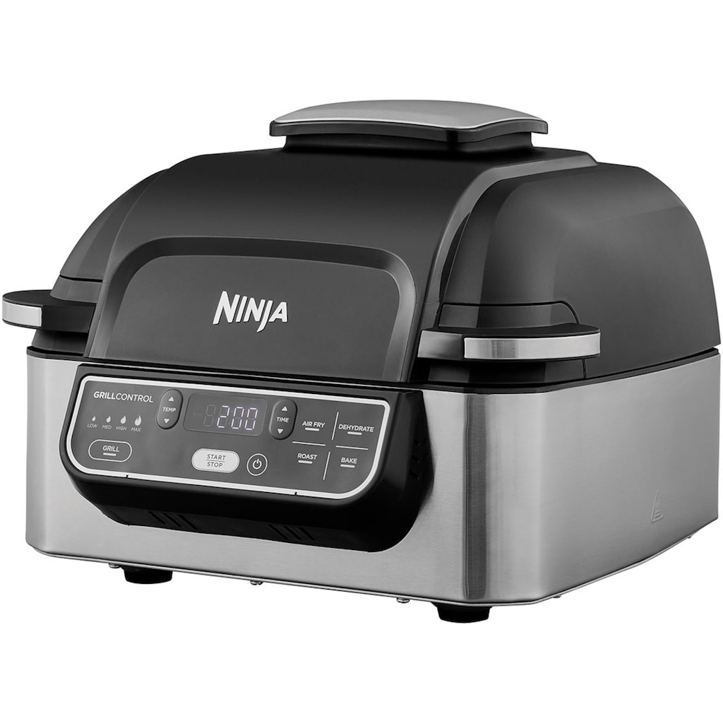 NINJA Heißluftfritteuse »und Grill AG301EU«, 1760 W, bis zu 5,8 L Volumen, incl. Zubehör