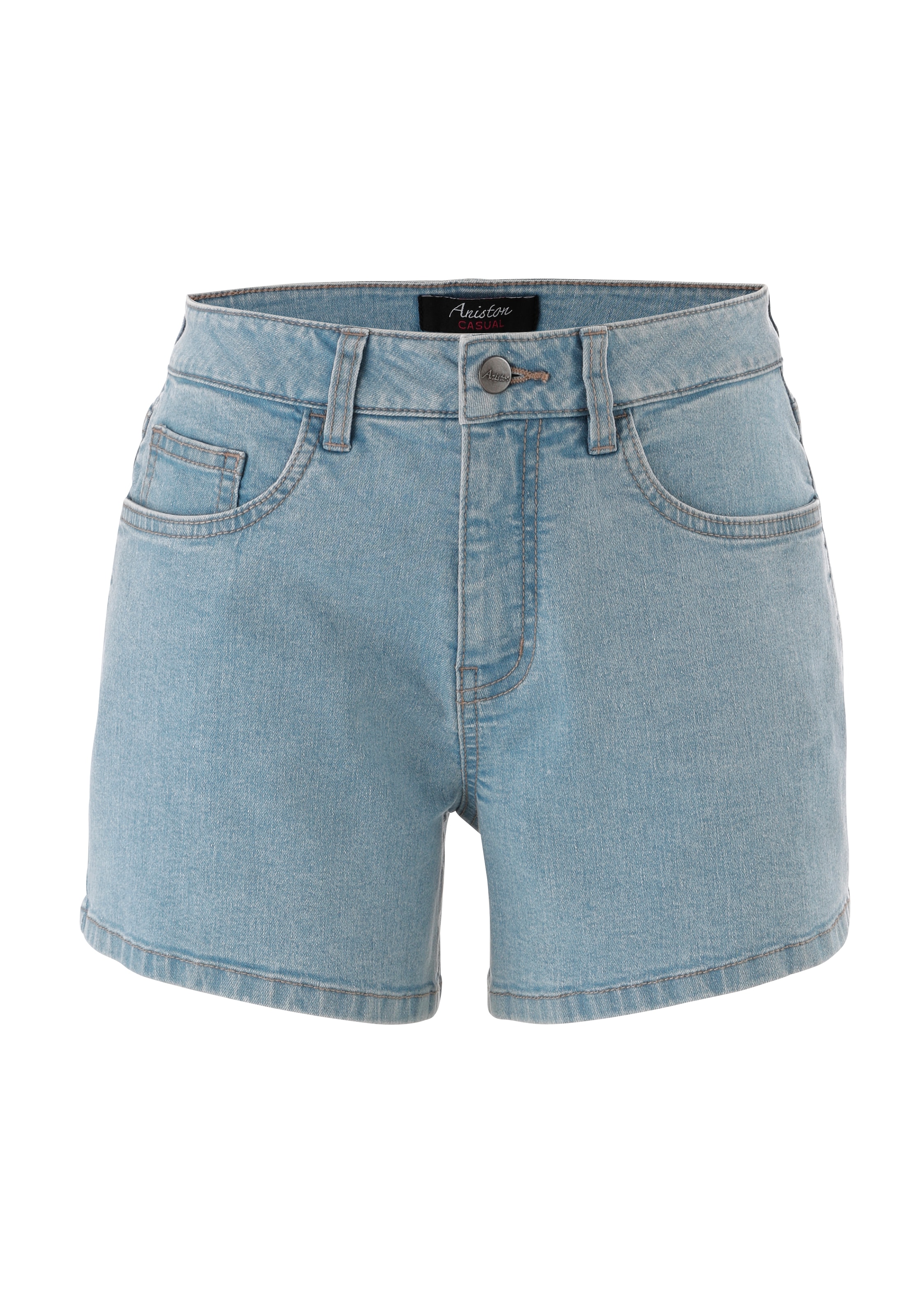 Aniston CASUAL Shorts  in trendiger Used-Waschung