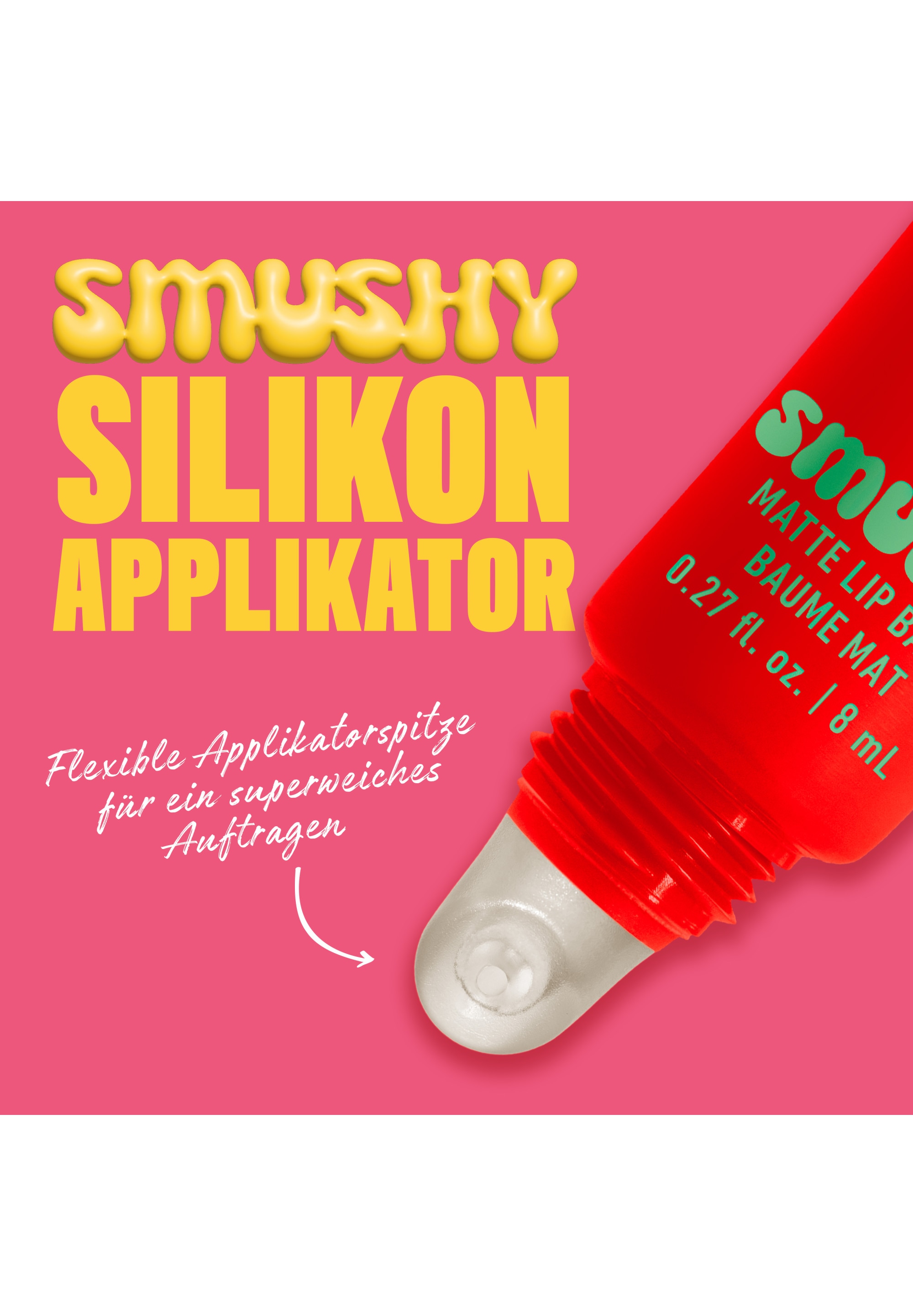 NYX Lippenbalsam »NYX Professional Makeup Smushy Matte Lip Balm« jeder der Farbtöne hat einen einzigartigen, süßen Duft