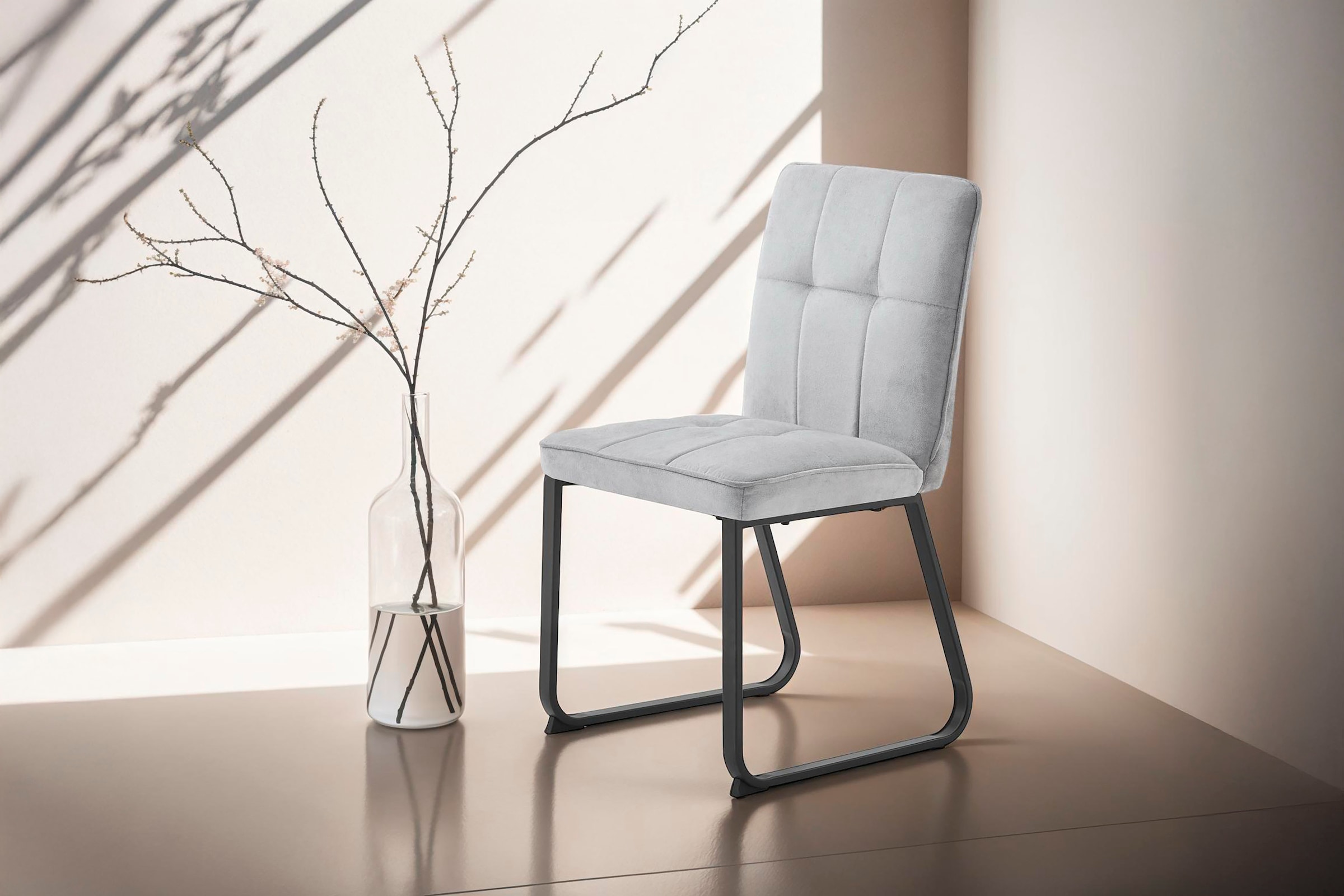 byLIVING Esszimmerstuhl »Talea«, (Set), 2 St., Microfaser, Nosagfederung im günstig online kaufen