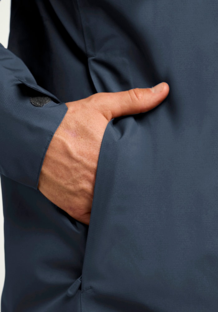 Jack Wolfskin Outdoorjacke »WISPER INS JKT M« mit Kapuze