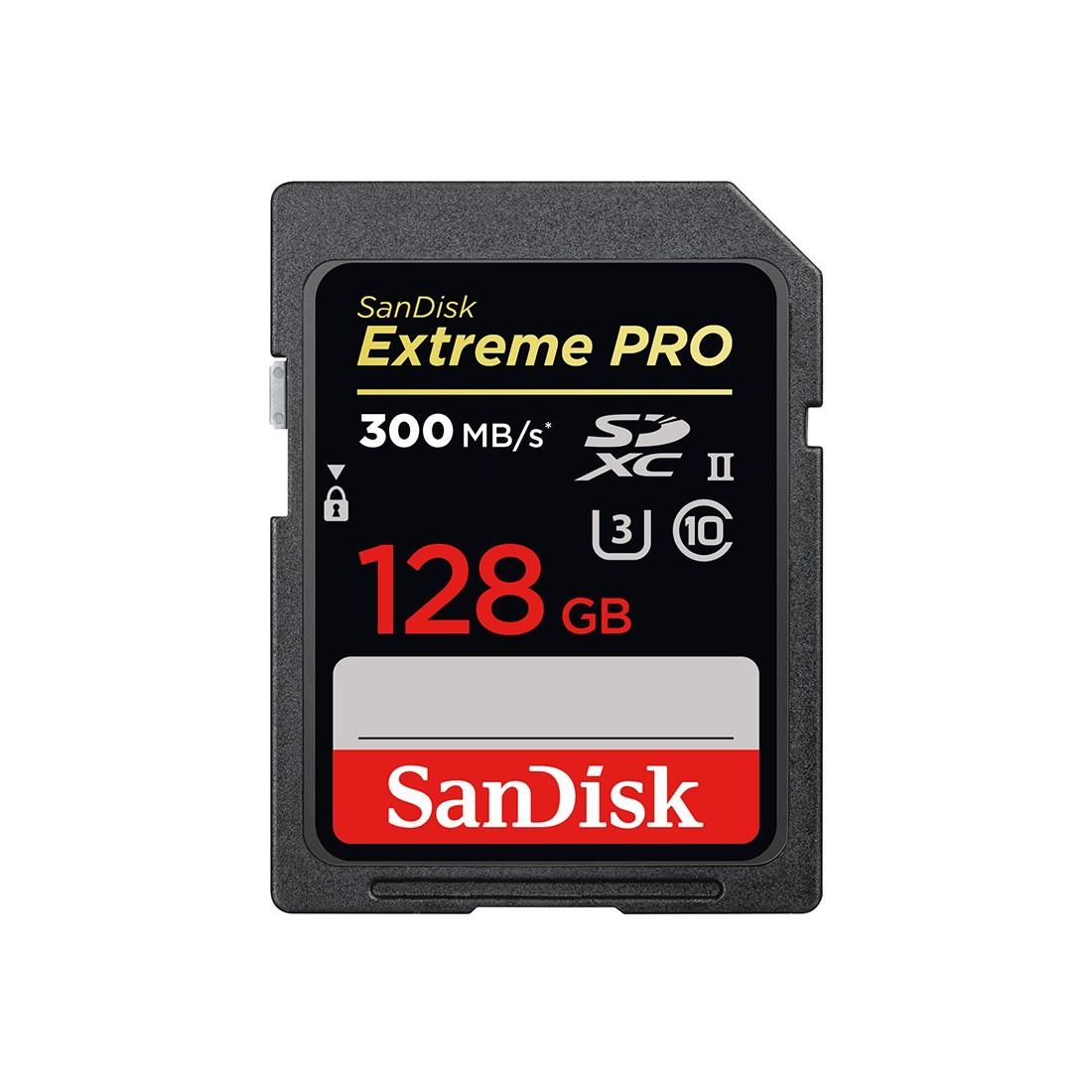 Sandisk Speicherkarte »SDXC Extreme PRO«, (UHS-I Class 10 300 MB/s Lesegeschwindigkeit)