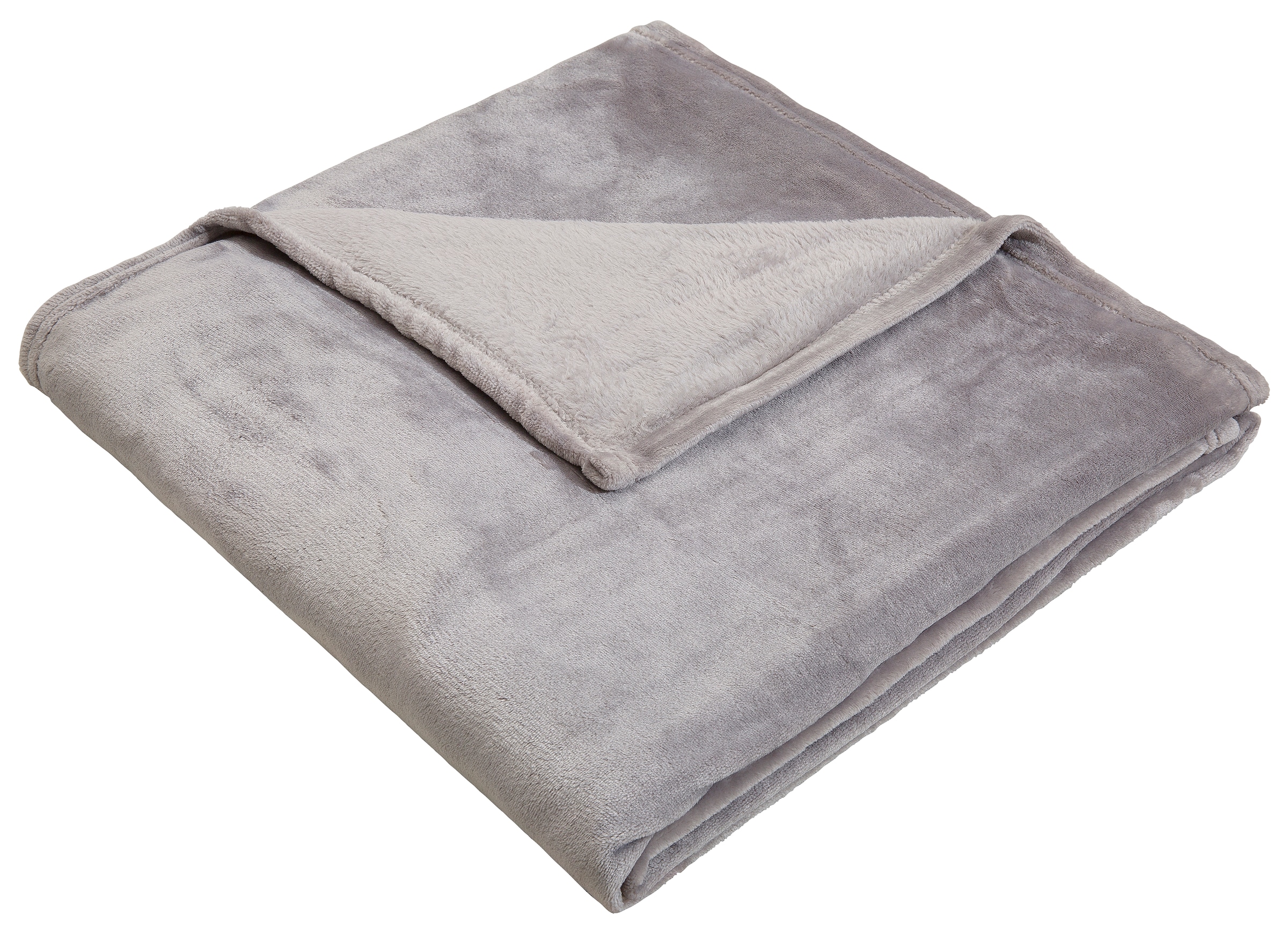 my home Wohndecke »Jil«, aus und bequem super weichem bestellen schnell Kuscheldecke Kuschelfleece