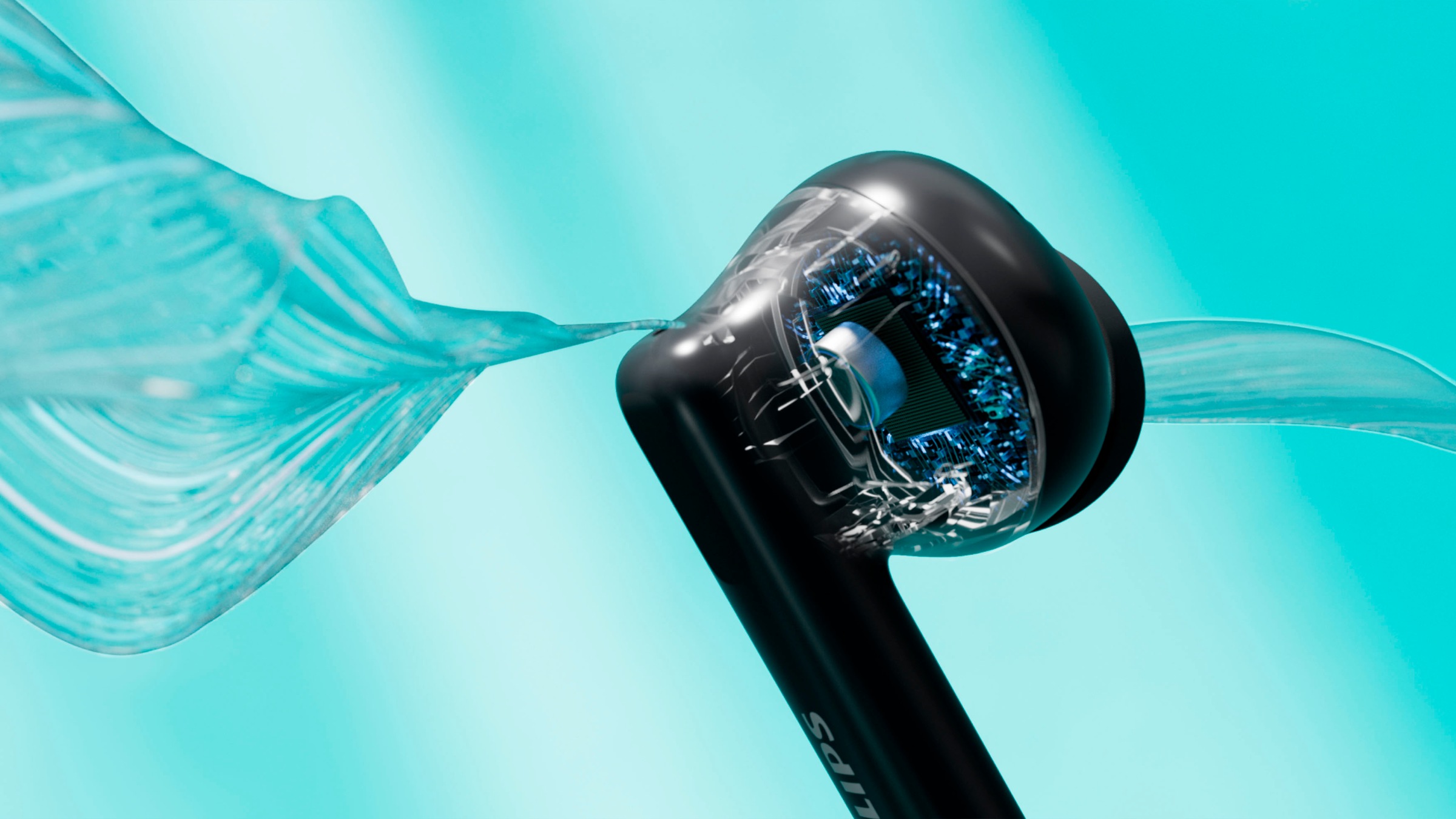 Philips wireless In-Ear-Kopfhörer »TAT2520«, Bluetooth, Adaptive Noise-Cancelling-Freisprechfunktion-Multi-Point-Verbindung-Rauschunterdrückung-Sprachsteuerung-kompatibel mit Siri