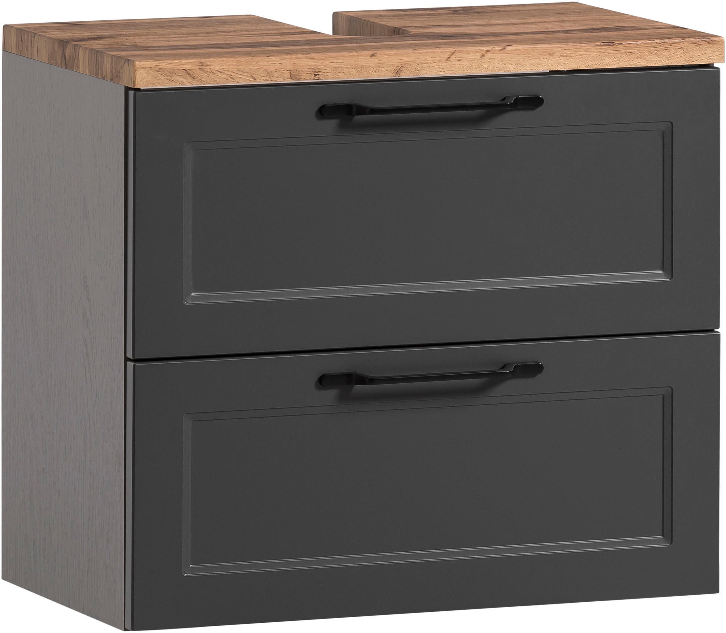 welltime Waschbeckenunterschrank »Lana«, Badmöbel, 2 Schubladen, 60 cm breit