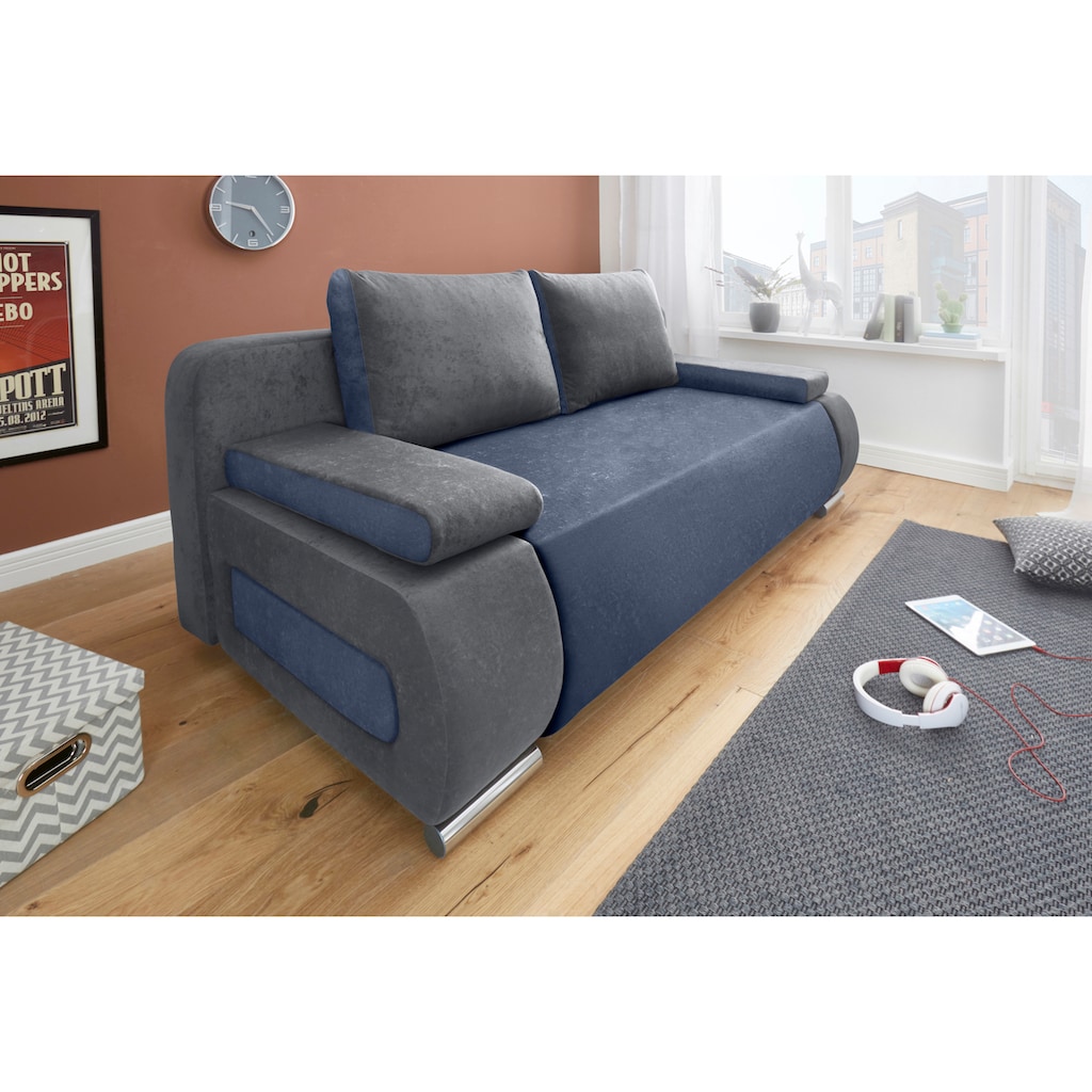 COLLECTION AB Schlafsofa Moritz, mit Bettfunktion und Bettkasten