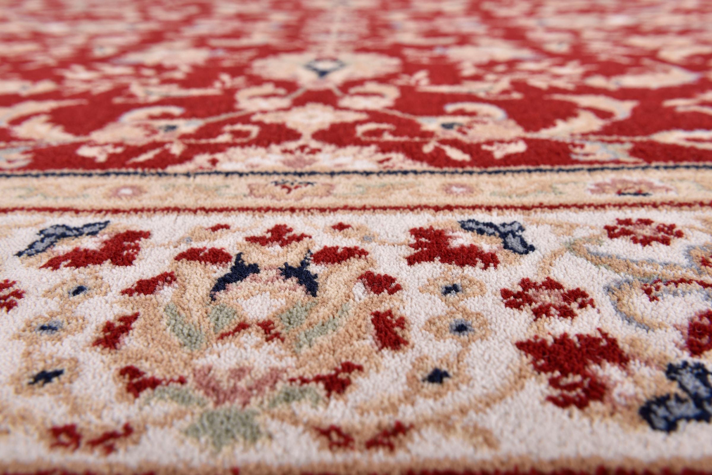 THEKO Wollteppich »Dolna - 808«, rechteckig, 10 mm Höhe, Kurzflor, reine Wolle, Orient-Optik
