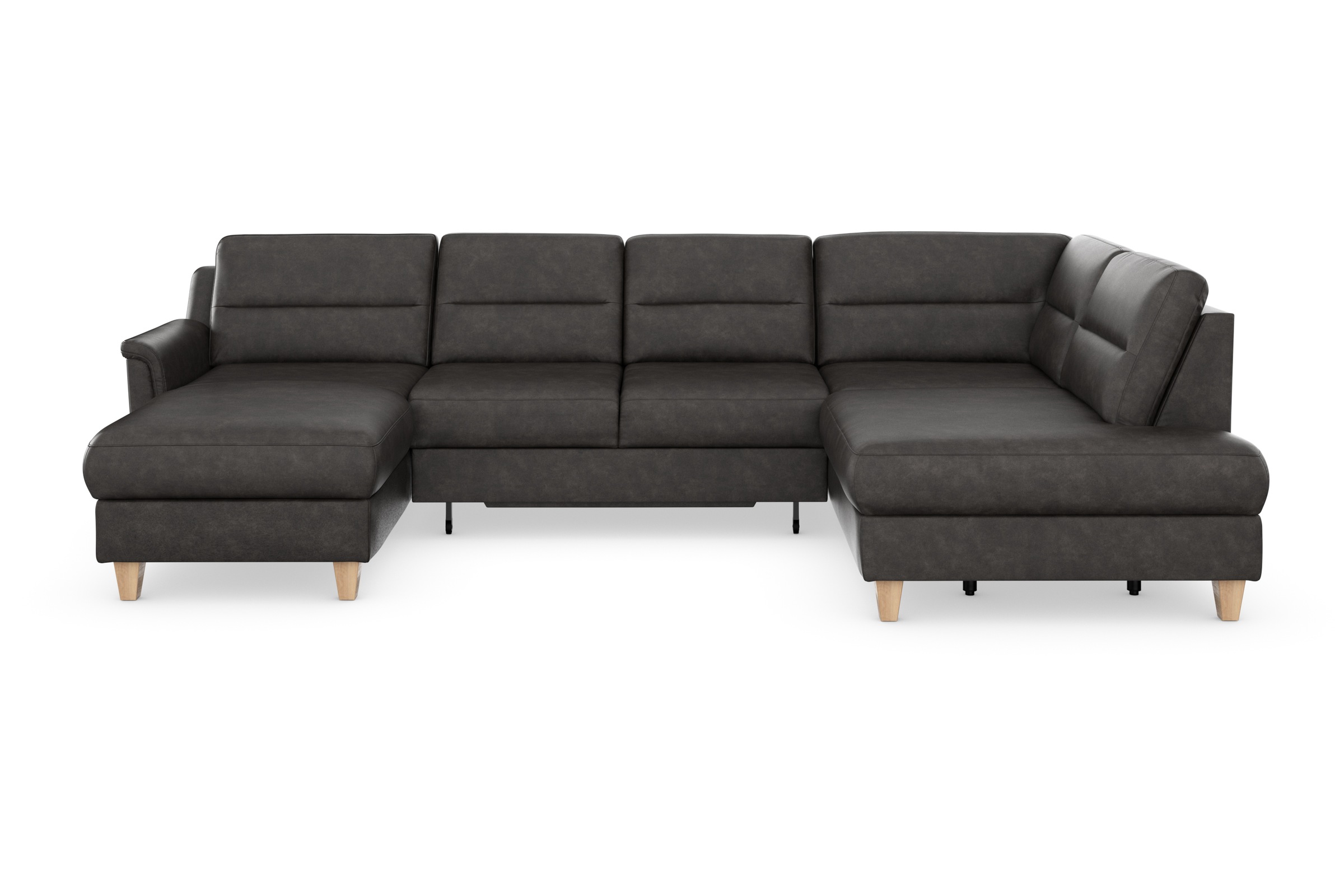 sit&more Wohnlandschaft »Farö U-Form«, inklusive Federkern, wahlweise mit Bettfunktion und Bettkasten