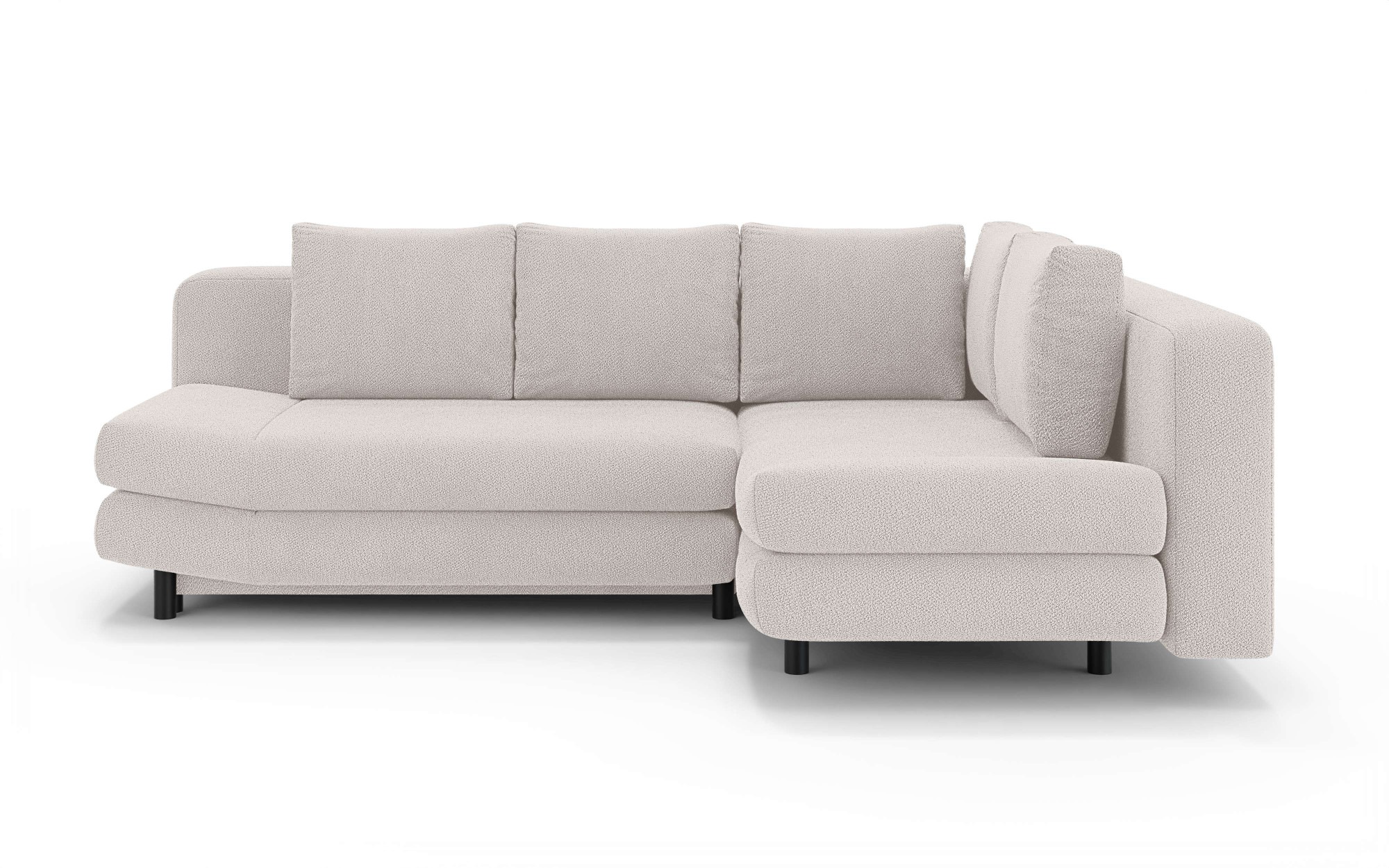 Home affaire Ecksofa »LENNARA Schlafsofa mit Bettkasten, Maße B/T/H: 234/17 günstig online kaufen