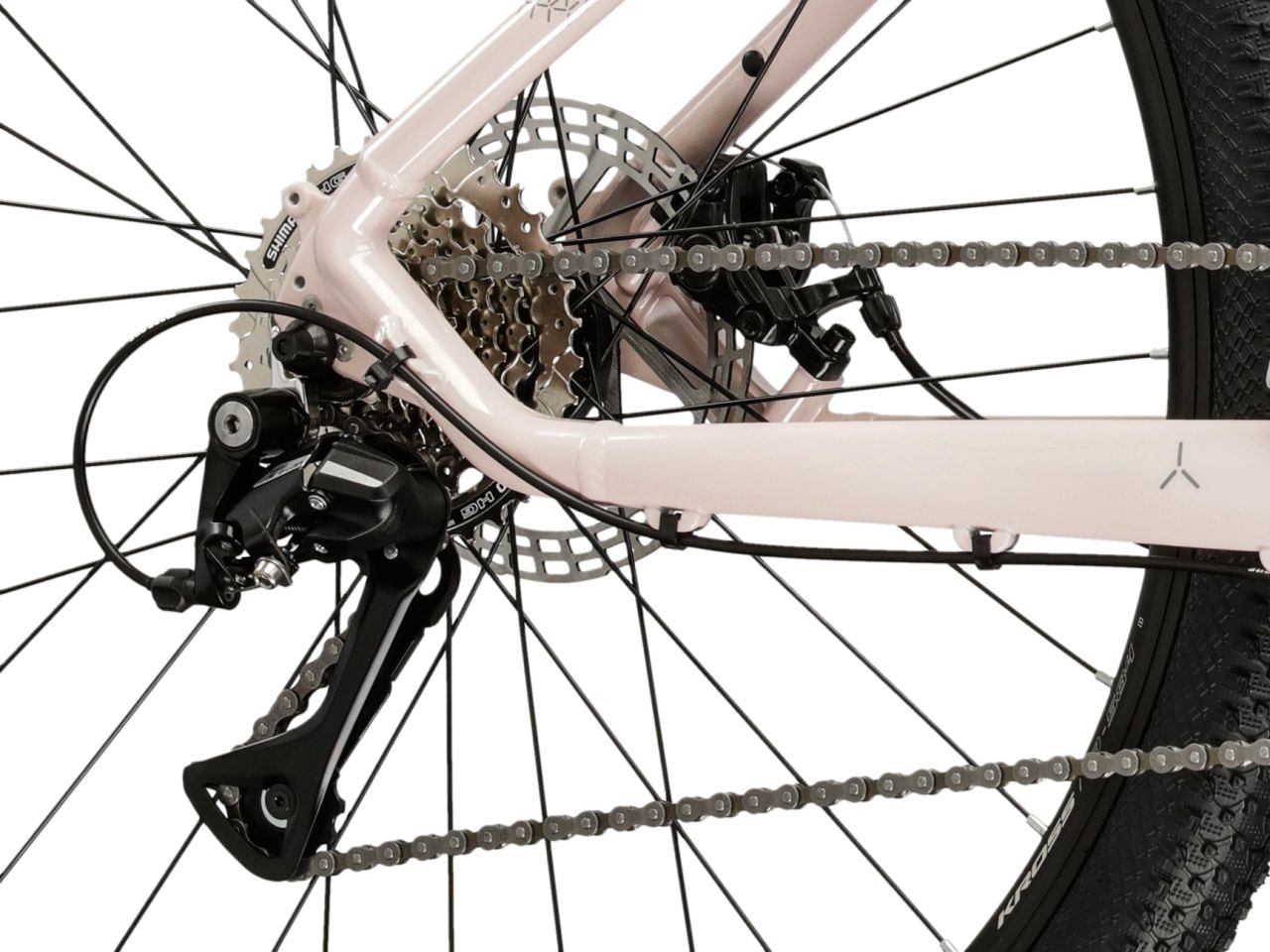 Kross Mountainbike »KROSS Mountainbike Hardtail 29" LEA 3.0 rosa 16 Gänge« 16 Gang Shimano ACERA M3020 Schaltwerk Kettenschaltung