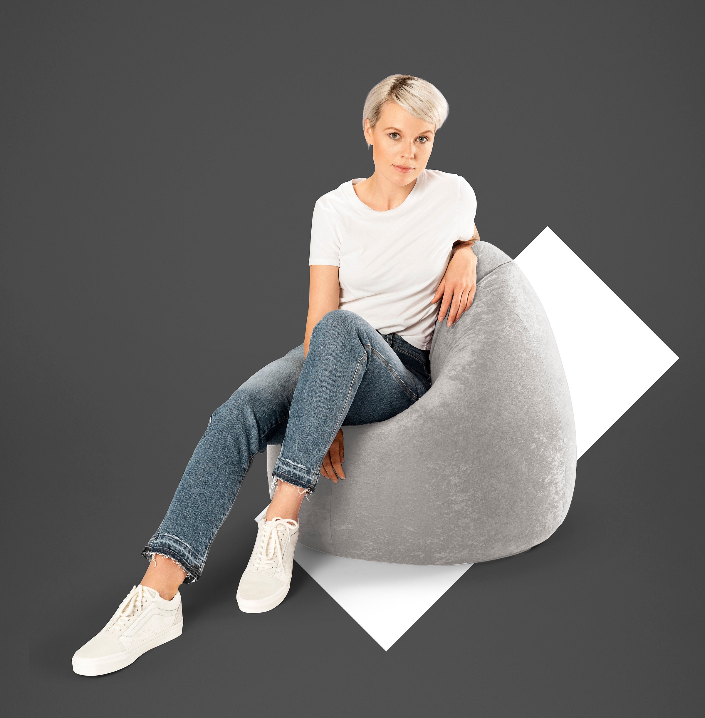 Magma Heimtex Sitzsack »BeanBag EASY XL«, (1 St.)