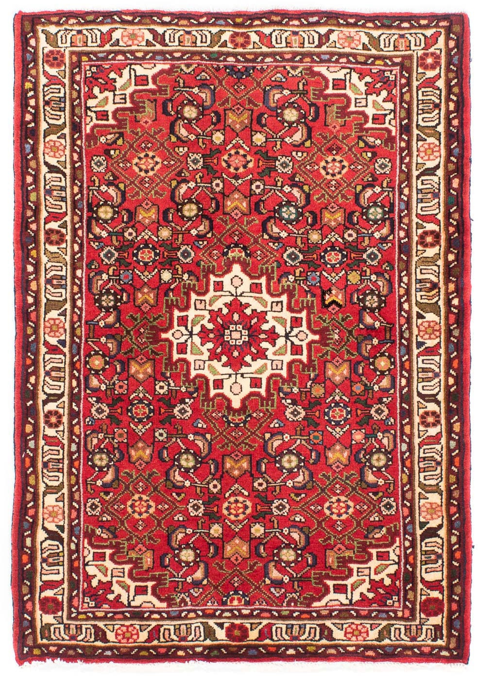 morgenland Orientteppich »Perser - Nomadic - 144 x 105 cm - rot«, rechtecki günstig online kaufen