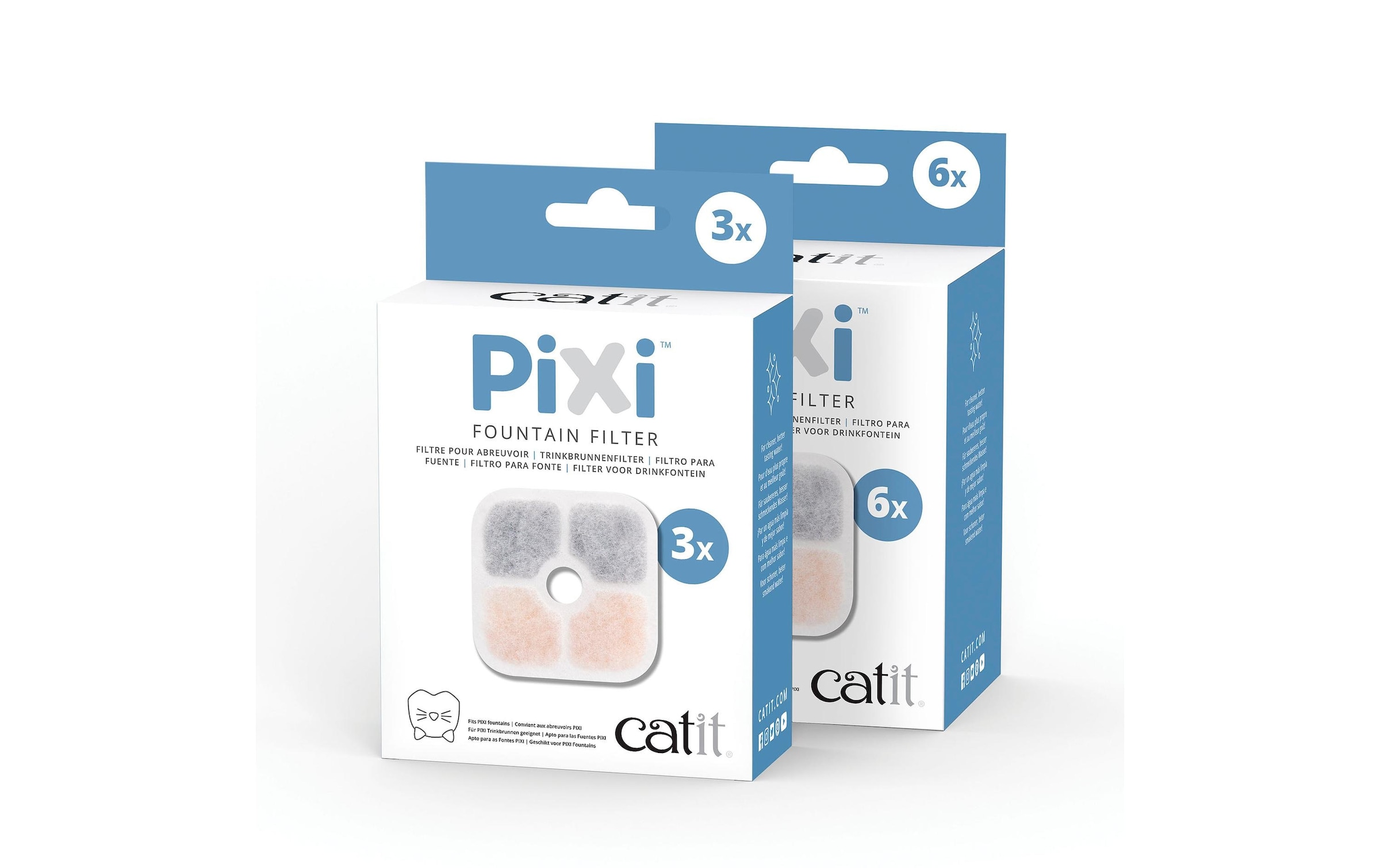 Catit Ersatzfilter »zu Pixi, 3 Stück« 3 Stk. tlg.